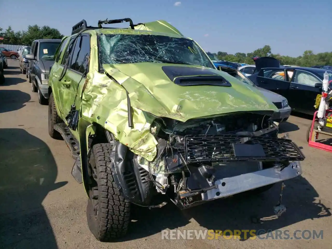 1 Photograph of a damaged car JTELU5JR1N6045413 TOYOTA 4RUNNER 2022