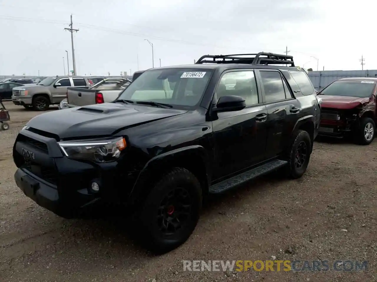 1 Photograph of a damaged car JTELU5JR3N6027270 TOYOTA 4RUNNER 2022