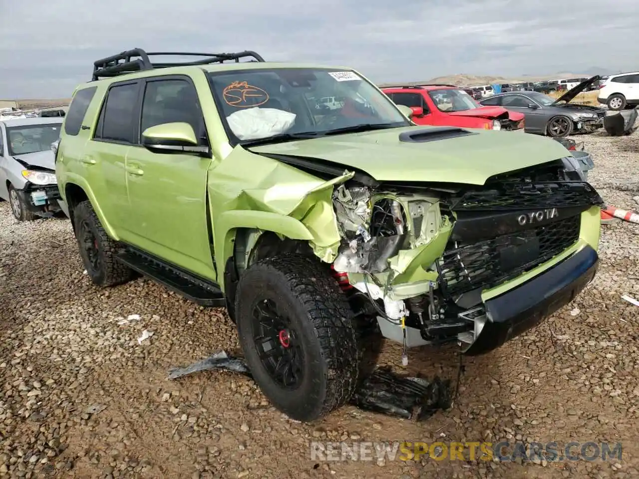 1 Photograph of a damaged car JTELU5JR6N5976205 TOYOTA 4RUNNER 2022