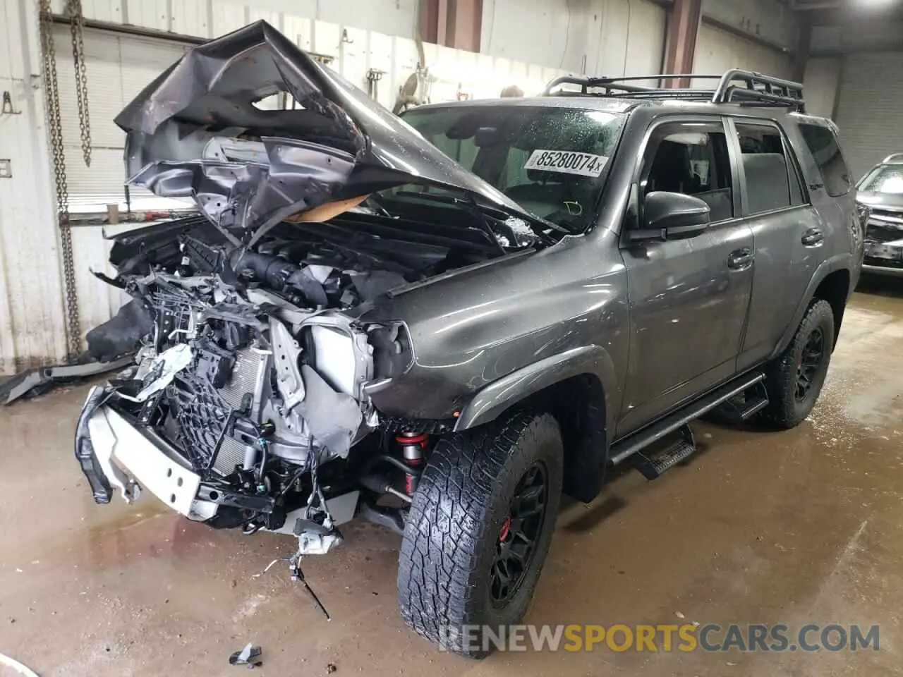 1 Photograph of a damaged car JTELU5JR8N6080837 TOYOTA 4RUNNER 2022