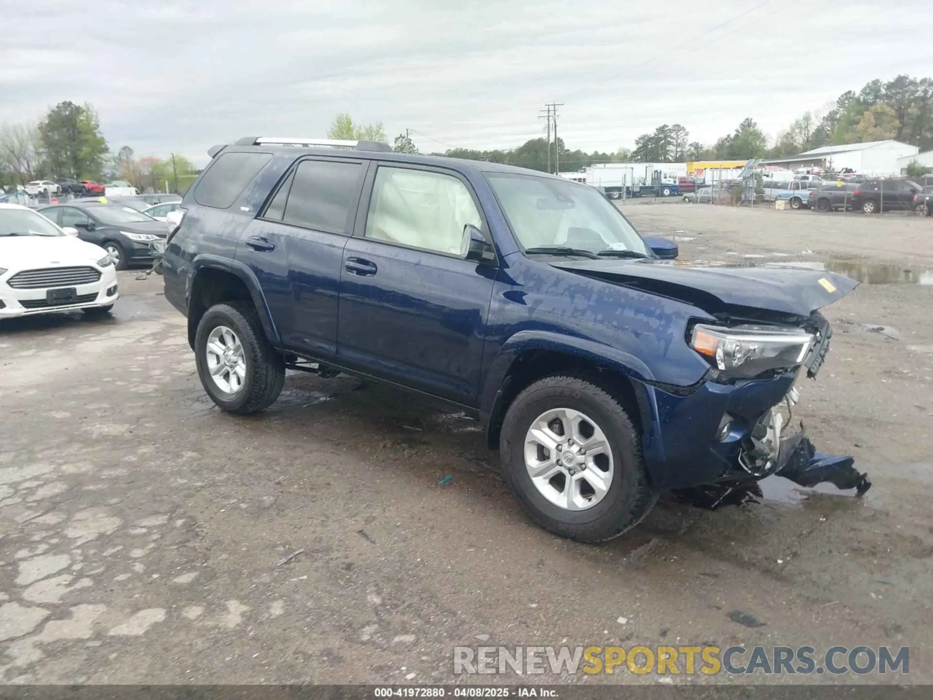 1 Photograph of a damaged car JTEMU5JR0N6028851 TOYOTA 4RUNNER 2022