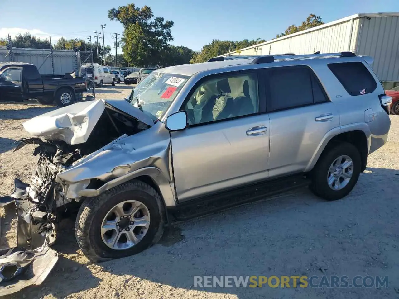 1 Photograph of a damaged car JTEMU5JR0N6063230 TOYOTA 4RUNNER 2022