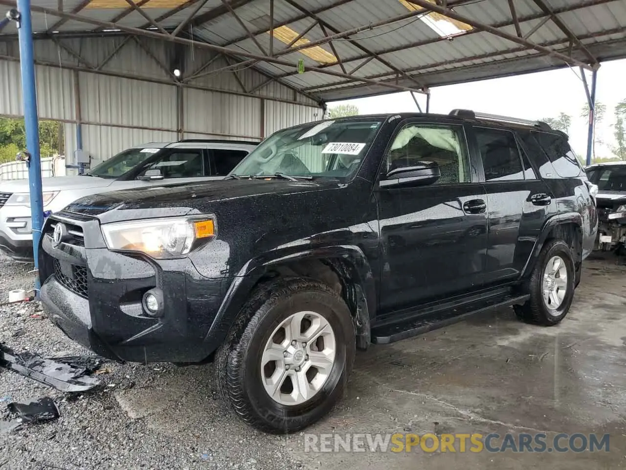 1 Photograph of a damaged car JTEMU5JR2N6063228 TOYOTA 4RUNNER 2022