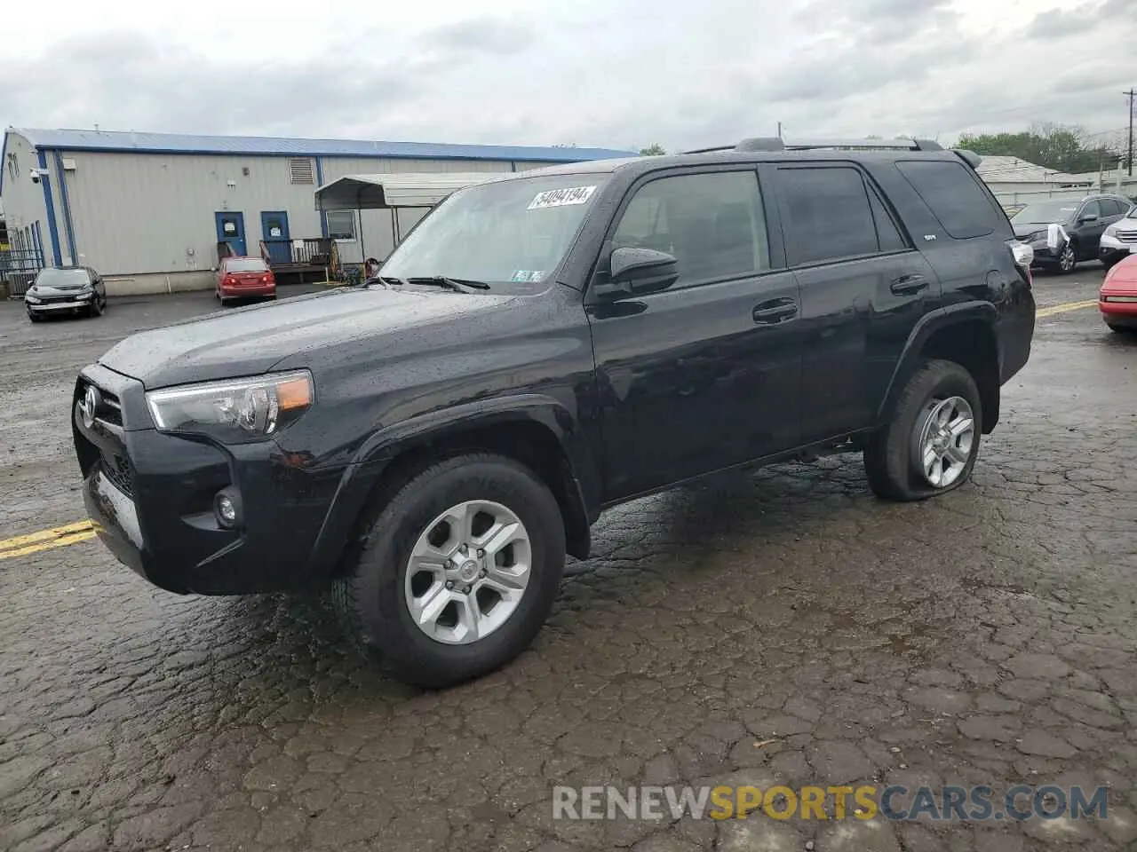1 Photograph of a damaged car JTEMU5JR3N5980667 TOYOTA 4RUNNER 2022