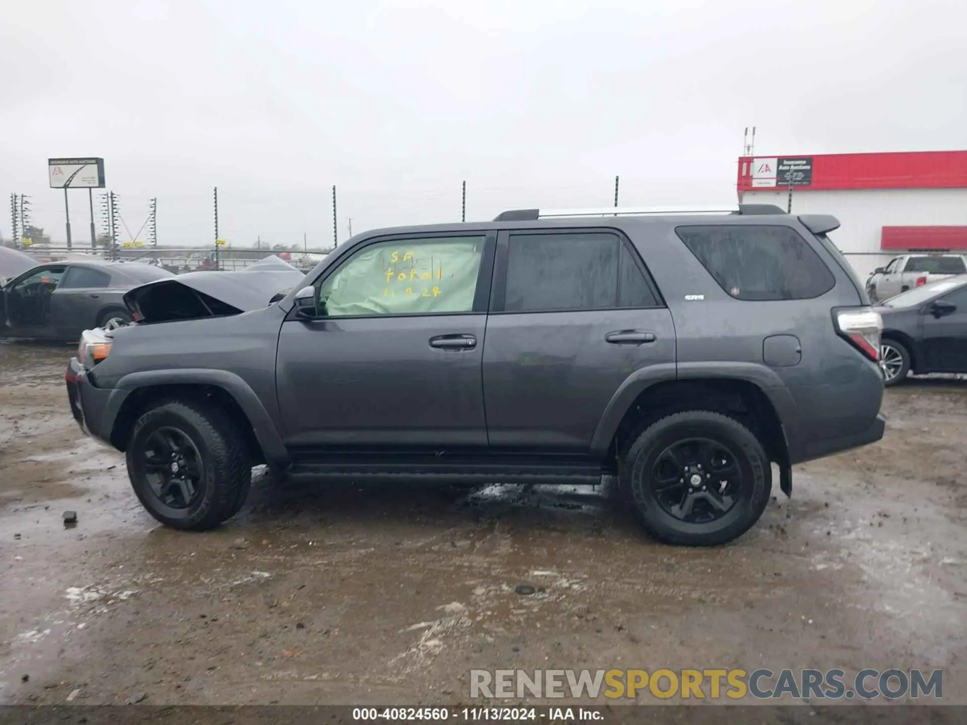 13 Photograph of a damaged car JTEMU5JR5N6063739 TOYOTA 4RUNNER 2022