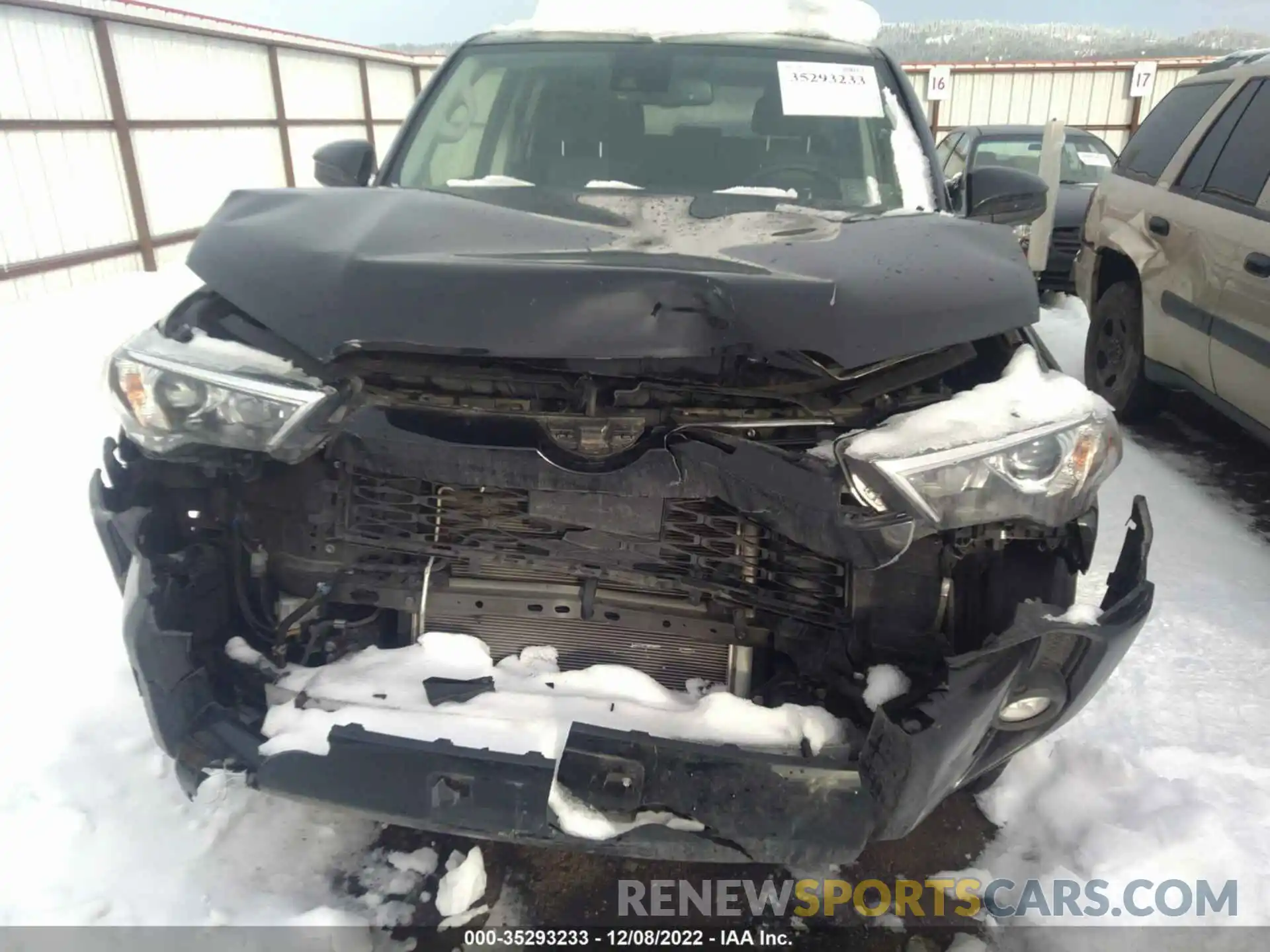 6 Photograph of a damaged car JTEMU5JR6N5993946 TOYOTA 4RUNNER 2022