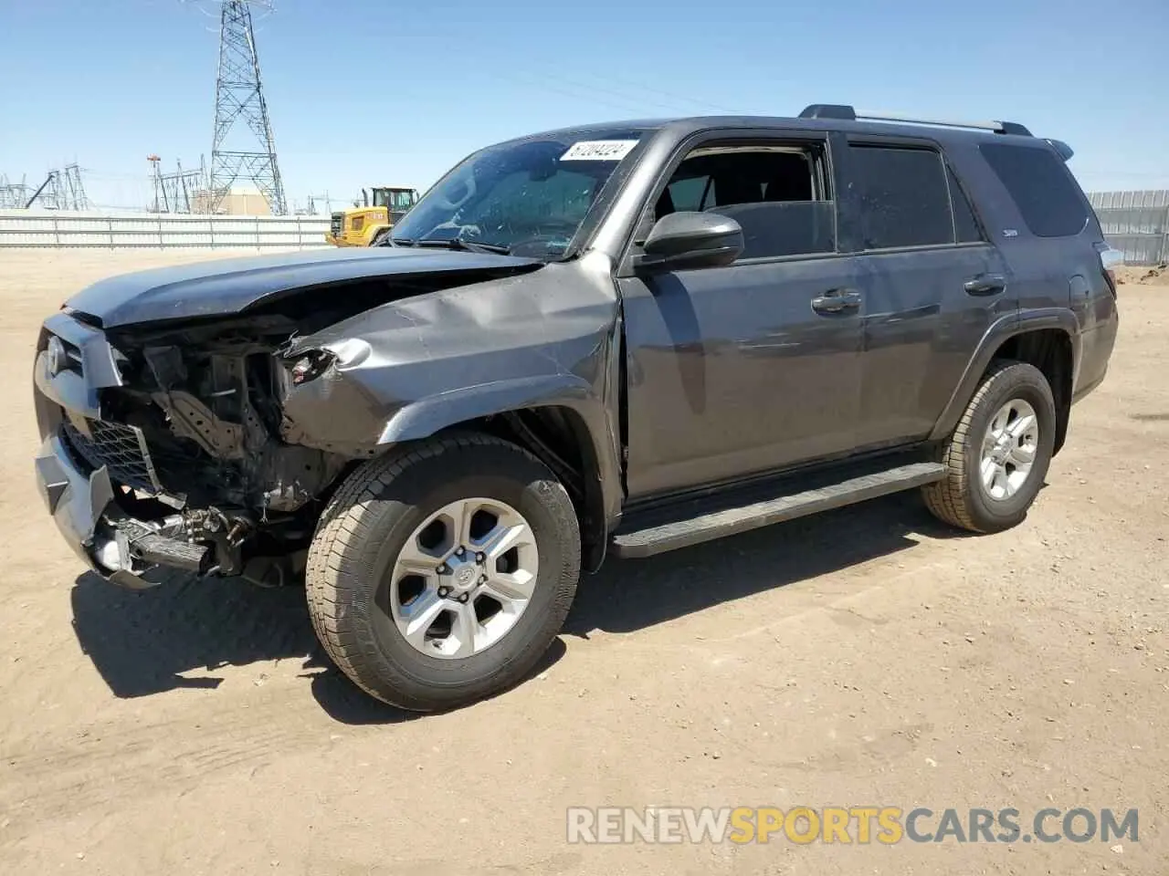 1 Photograph of a damaged car JTEMU5JR7N5977125 TOYOTA 4RUNNER 2022