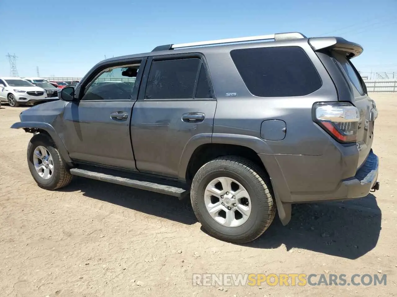 2 Photograph of a damaged car JTEMU5JR7N5977125 TOYOTA 4RUNNER 2022