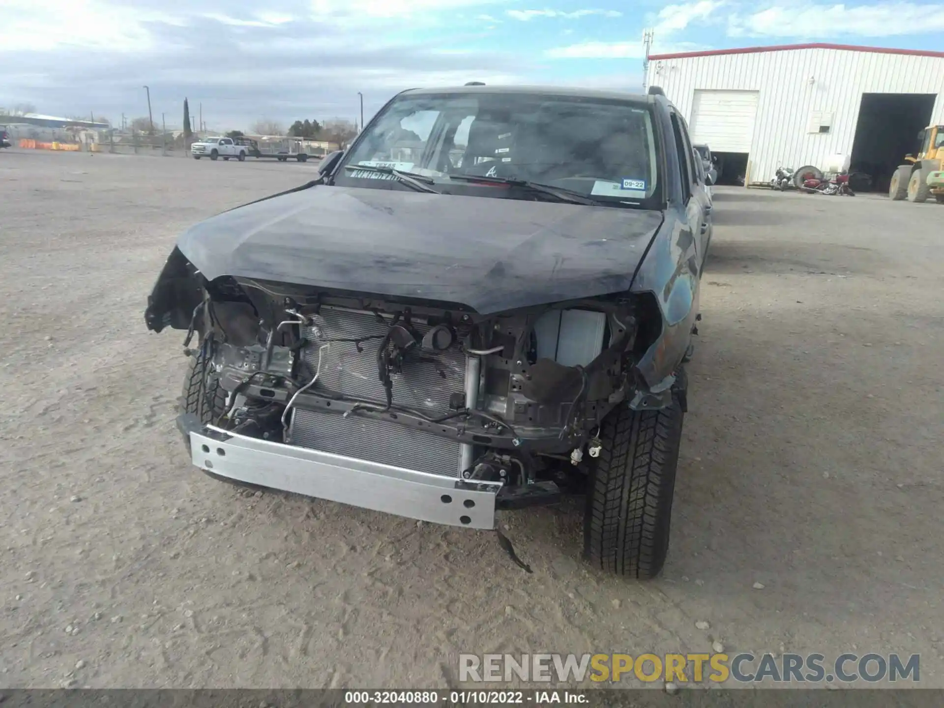 6 Photograph of a damaged car JTEMU5JR8N5974069 TOYOTA 4RUNNER 2022