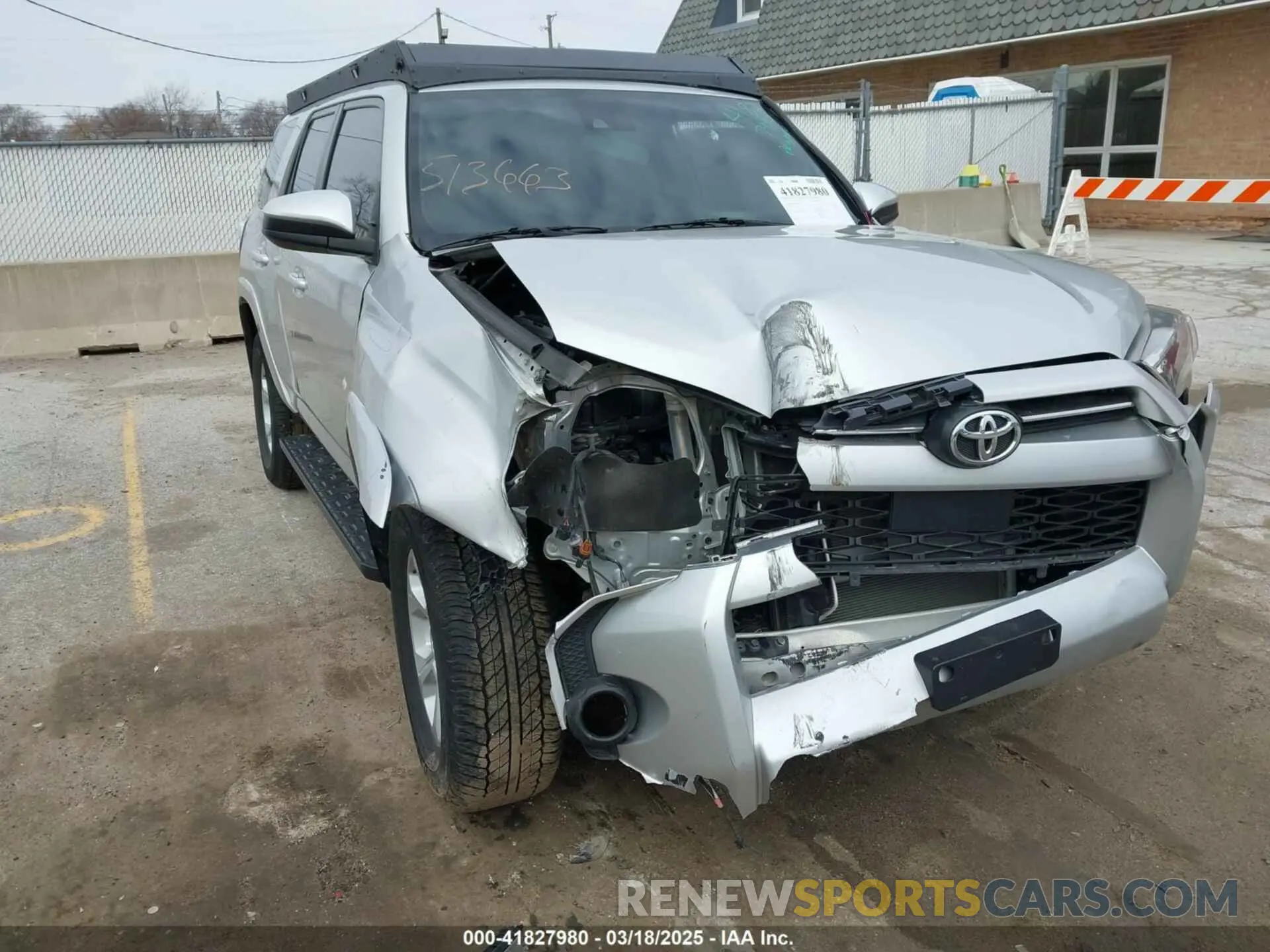 1 Photograph of a damaged car JTEMU5JR8N6019024 TOYOTA 4RUNNER 2022
