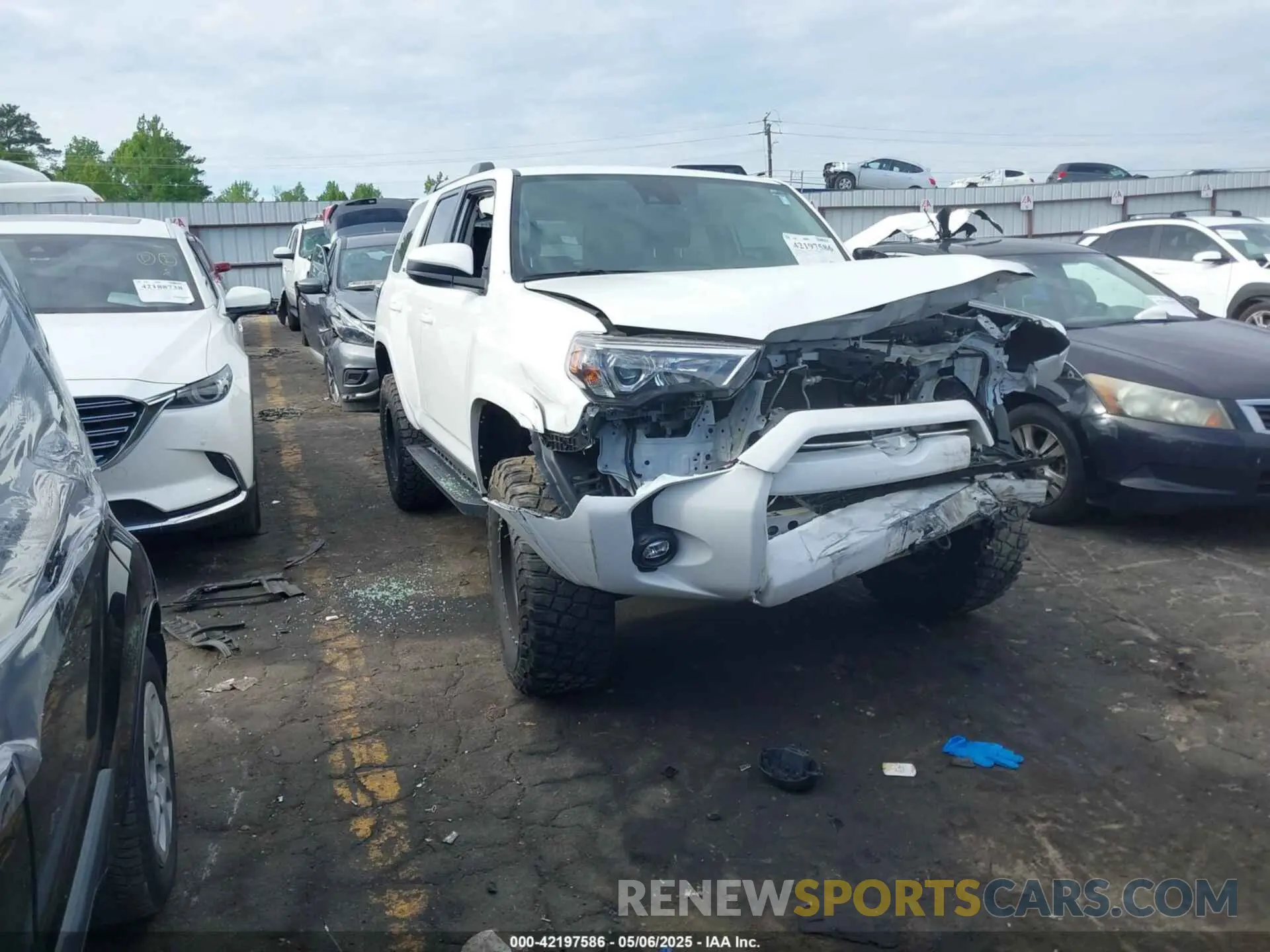 1 Photograph of a damaged car JTEMU5JRXN6034091 TOYOTA 4RUNNER 2022