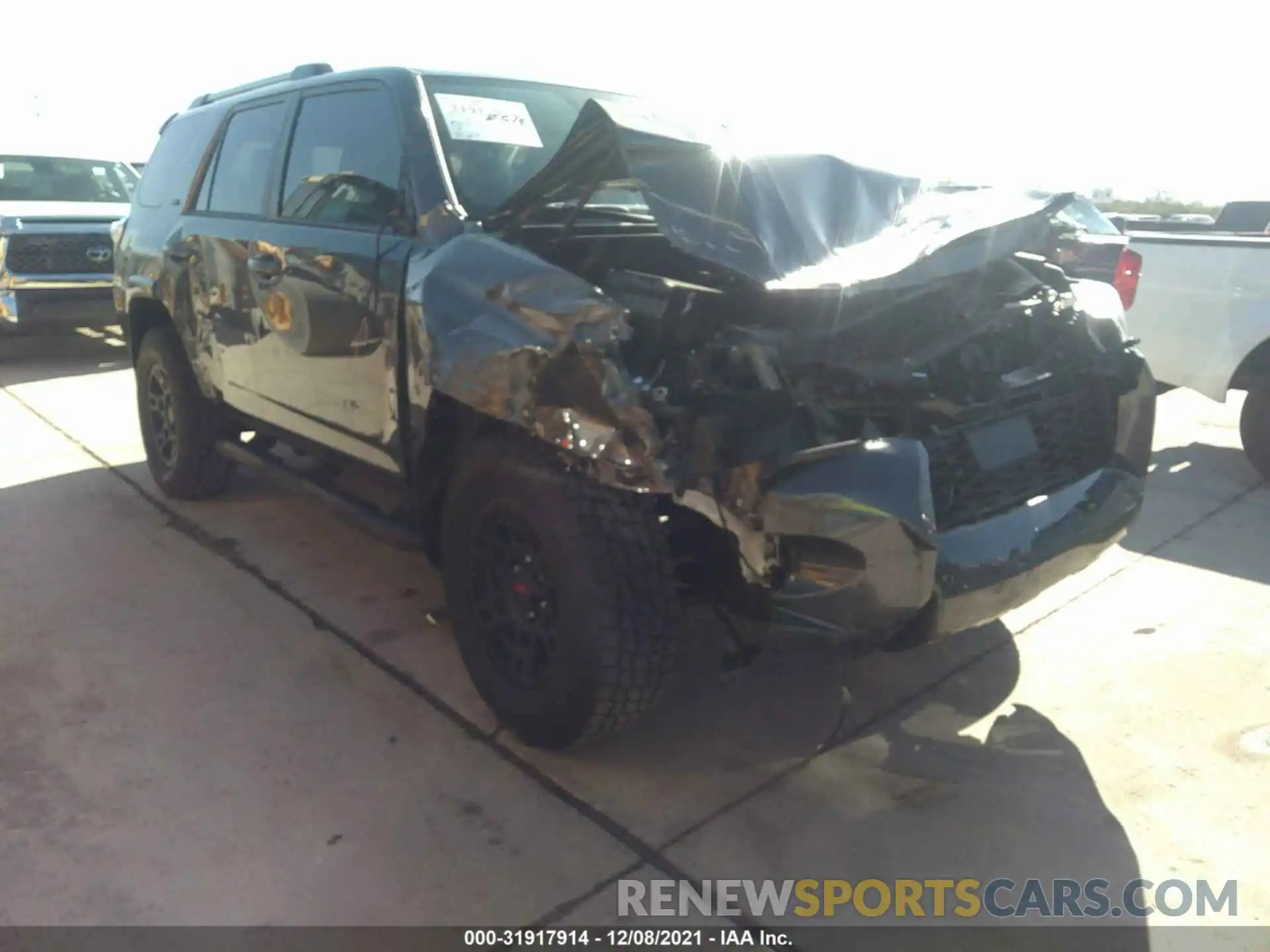 1 Photograph of a damaged car JTENU5JR0N5982297 TOYOTA 4RUNNER 2022