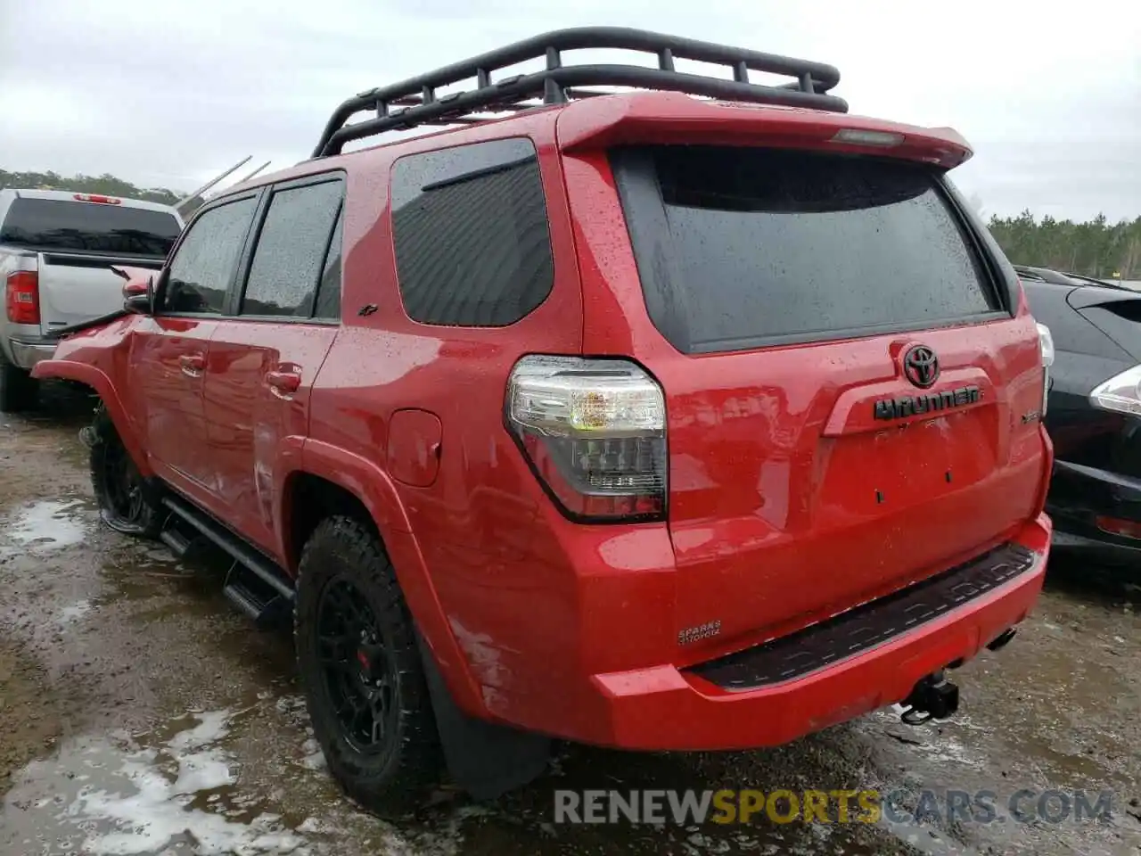 3 Photograph of a damaged car JTENU5JR0N5984969 TOYOTA 4RUNNER 2022