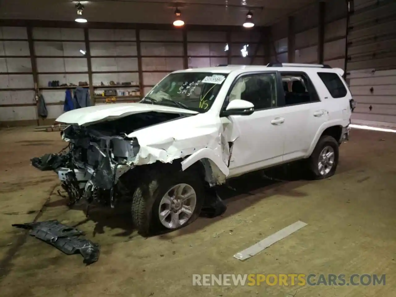 9 Photograph of a damaged car JTENU5JR0N6005610 TOYOTA 4RUNNER 2022