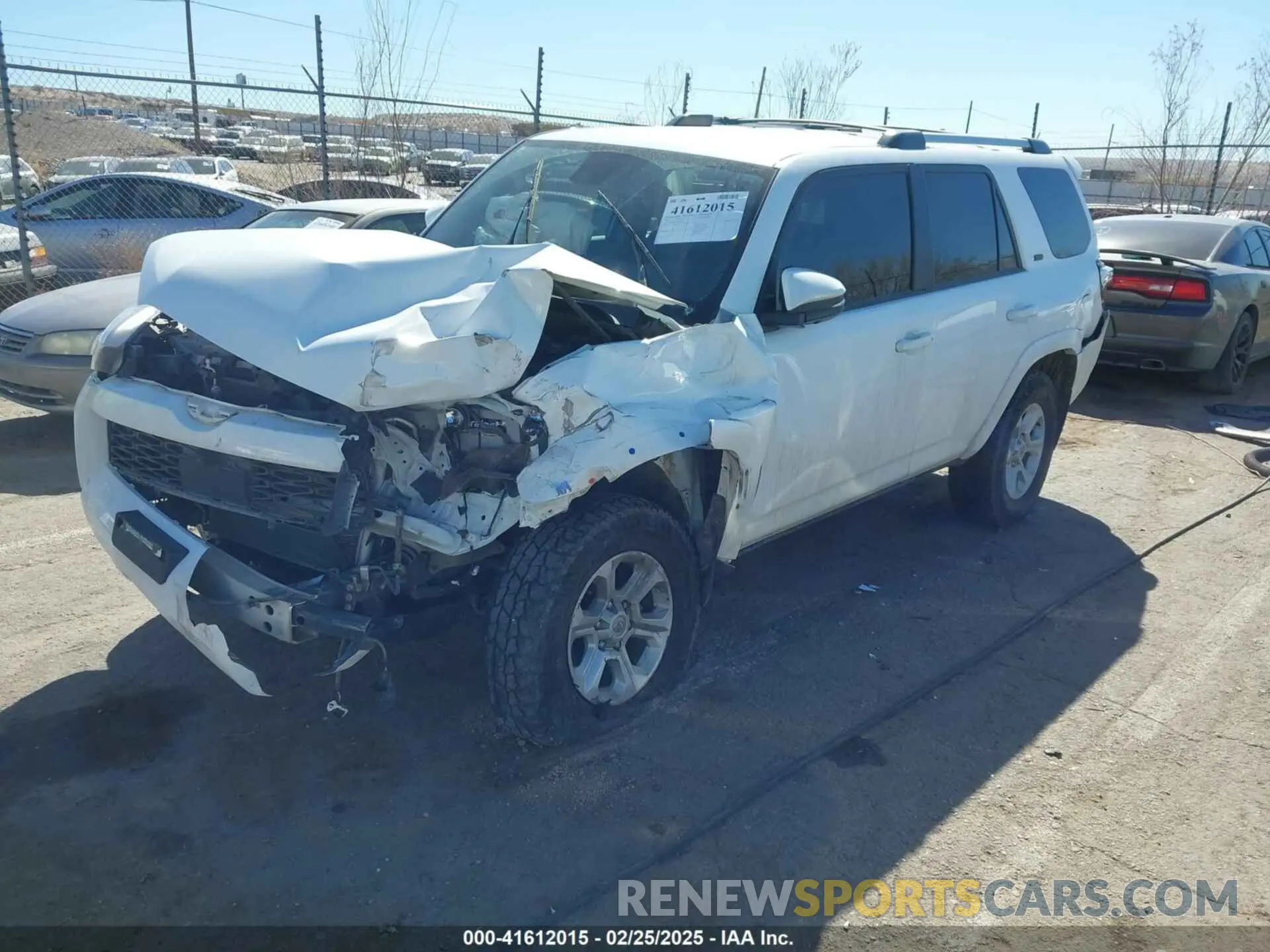 2 Photograph of a damaged car JTENU5JR1N5990635 TOYOTA 4RUNNER 2022