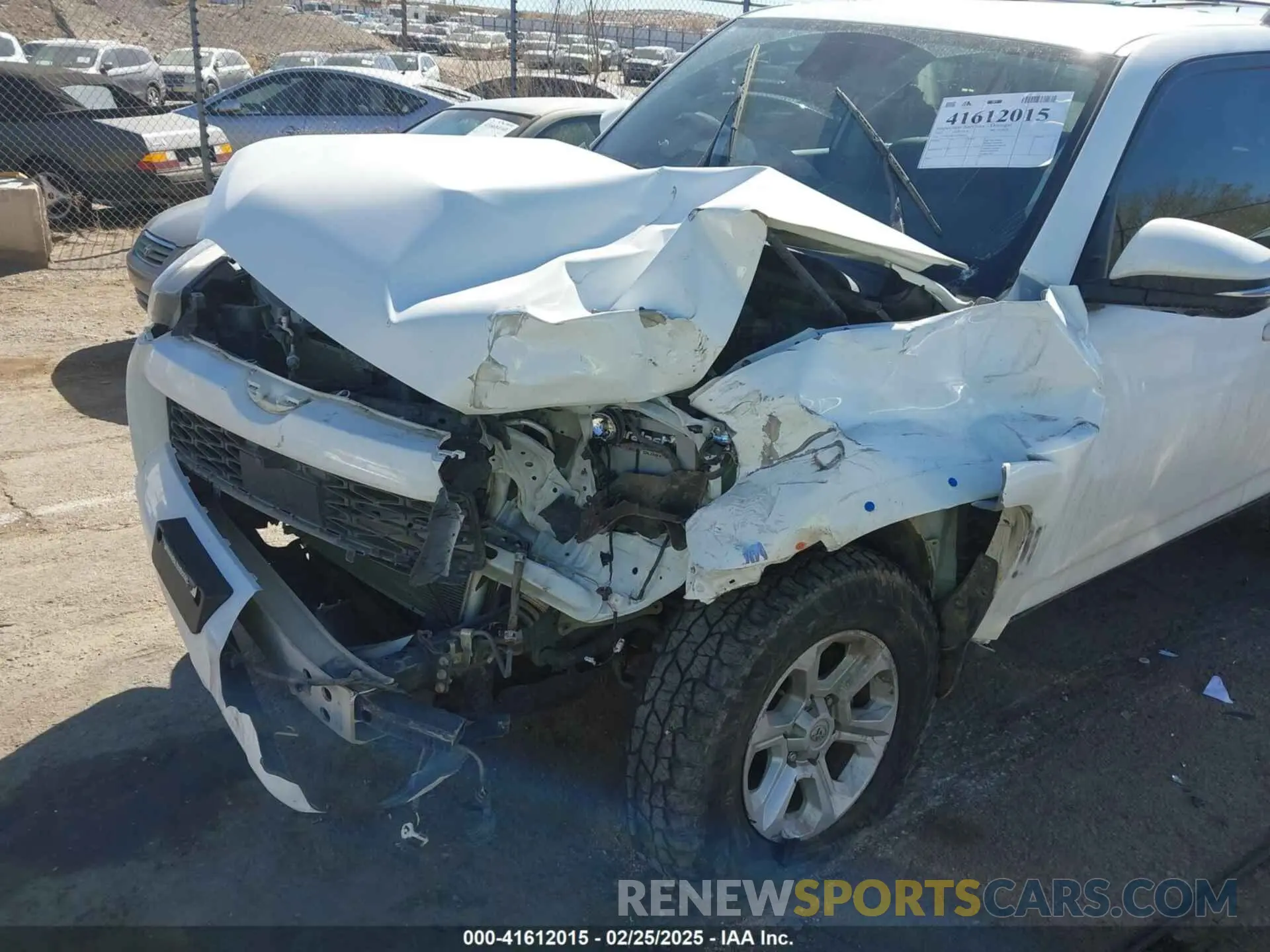 6 Photograph of a damaged car JTENU5JR1N5990635 TOYOTA 4RUNNER 2022