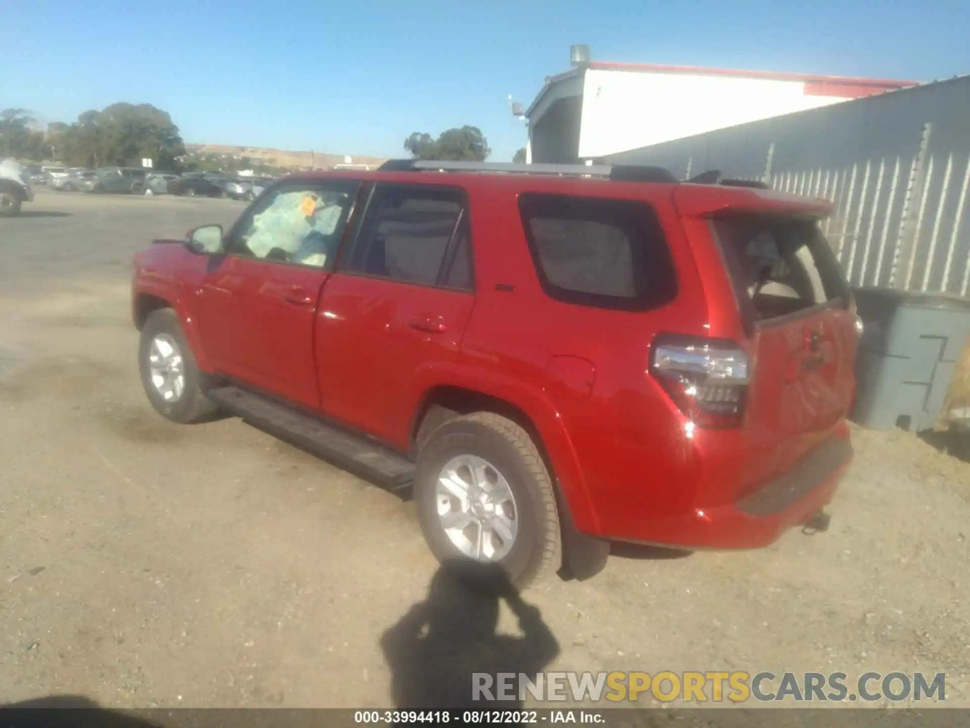 3 Photograph of a damaged car JTENU5JR1N6039264 TOYOTA 4RUNNER 2022