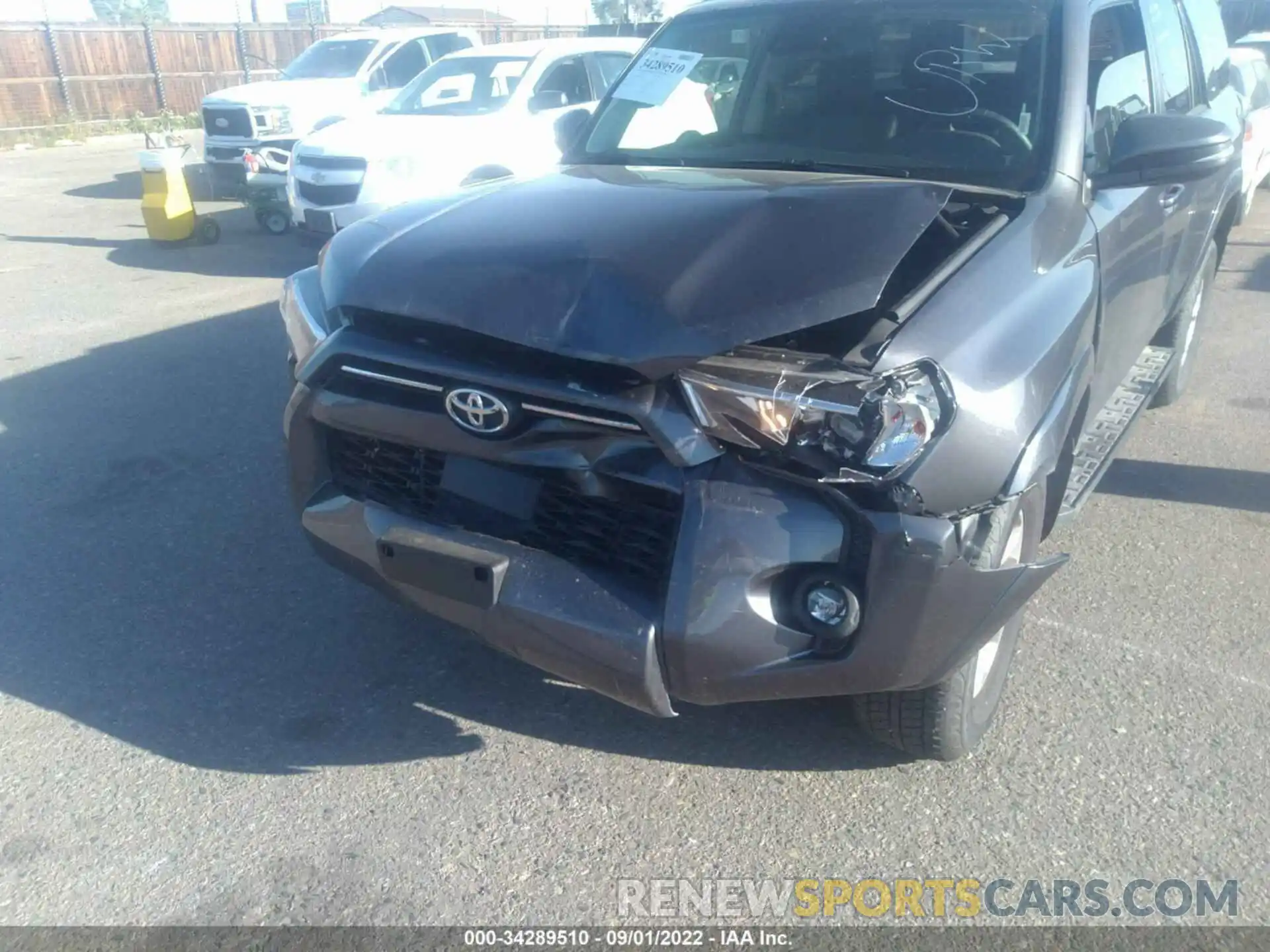 6 Photograph of a damaged car JTENU5JR2N6022697 TOYOTA 4RUNNER 2022