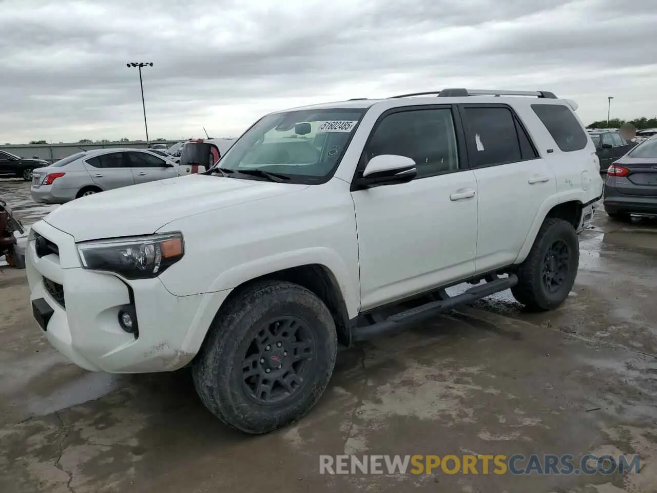 1 Photograph of a damaged car JTENU5JR2N6044523 TOYOTA 4RUNNER 2022