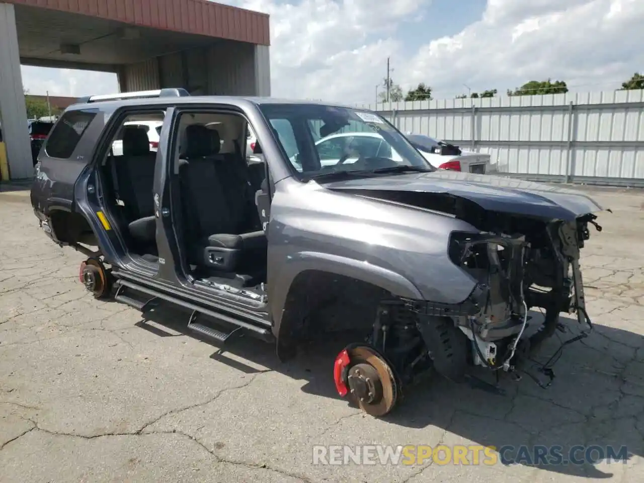 9 Photograph of a damaged car JTENU5JR3N6009988 TOYOTA 4RUNNER 2022