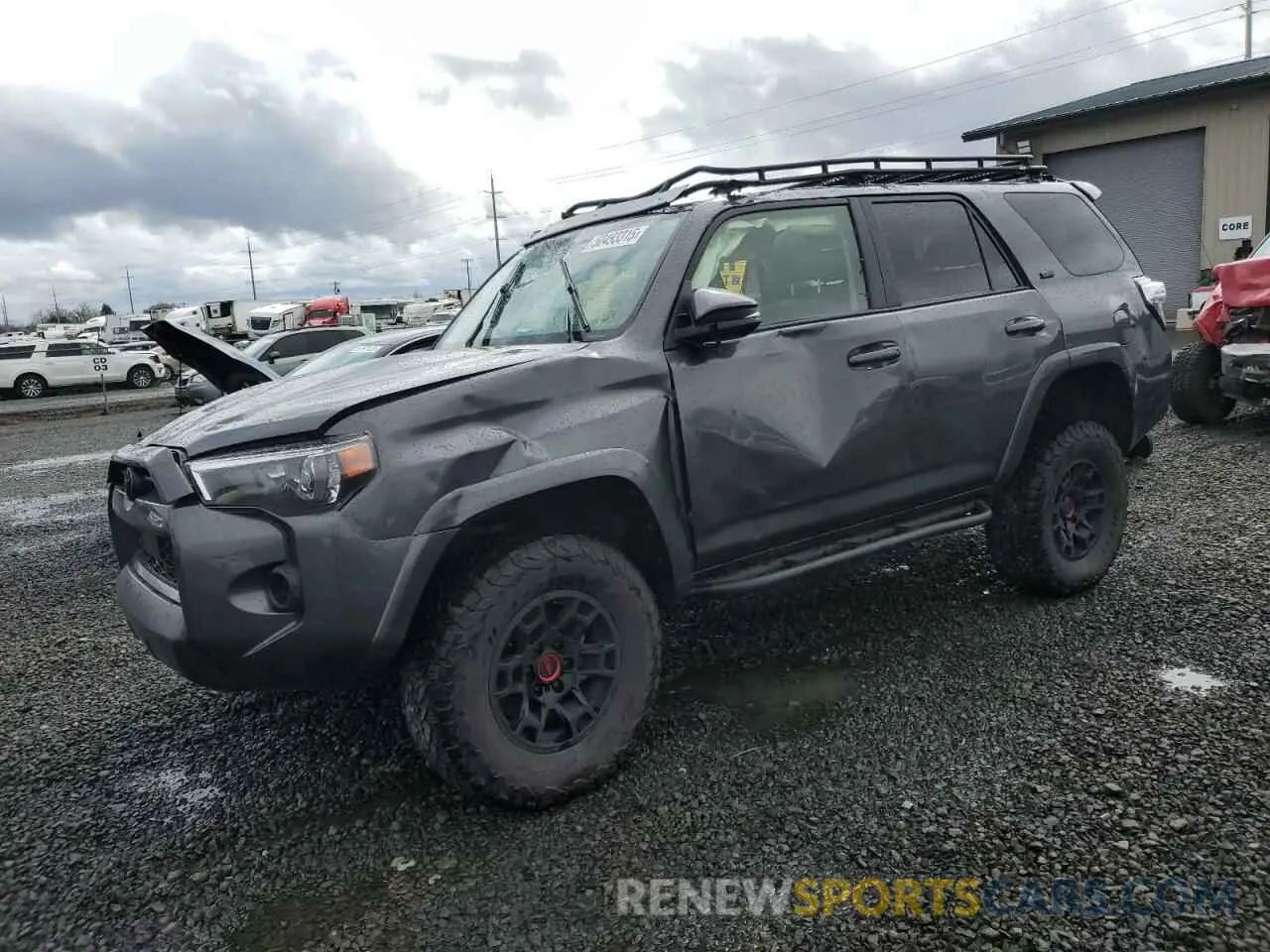 1 Photograph of a damaged car JTENU5JR3N6067471 TOYOTA 4RUNNER 2022