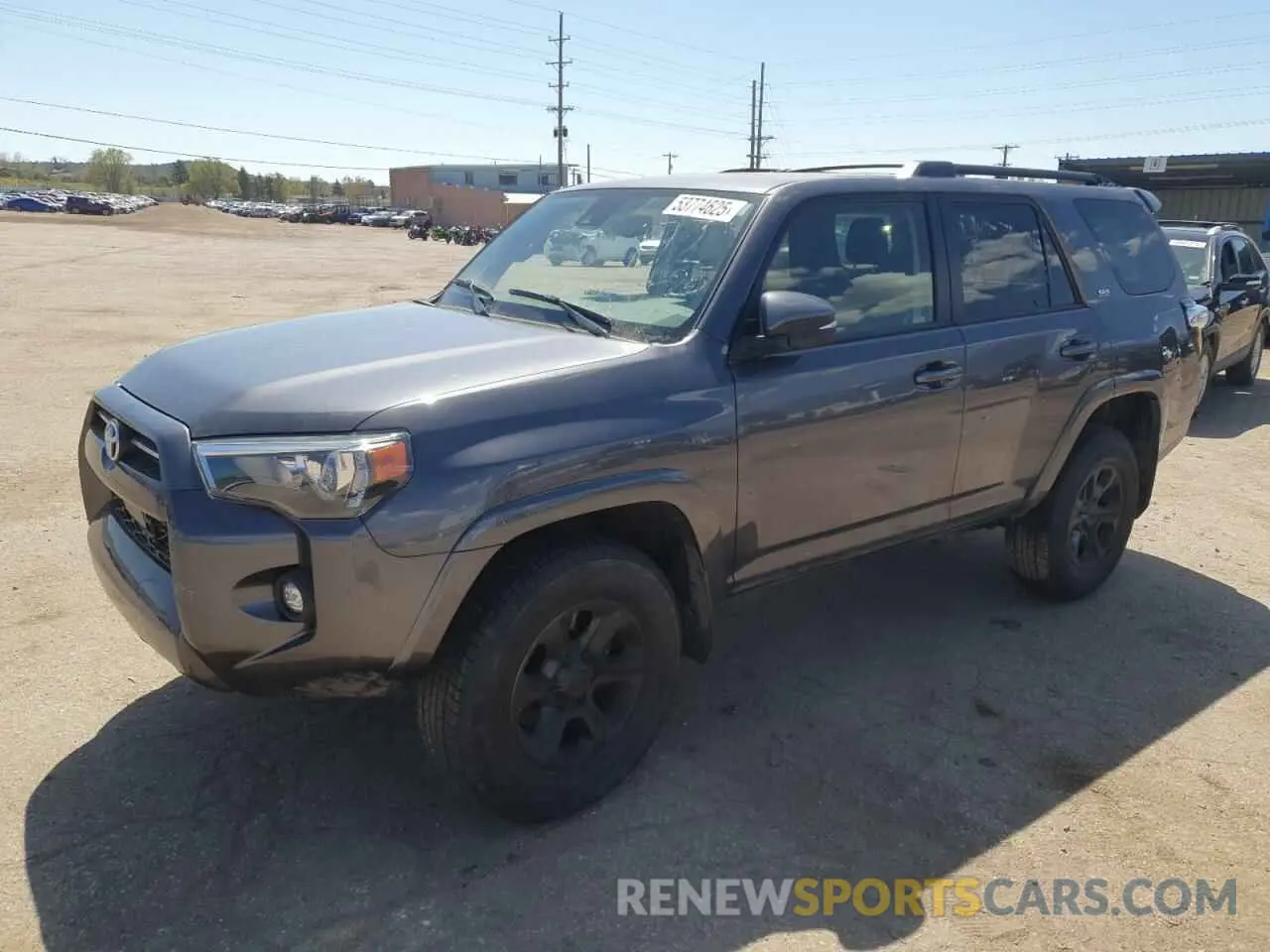 1 Photograph of a damaged car JTENU5JR4N5985462 TOYOTA 4RUNNER 2022