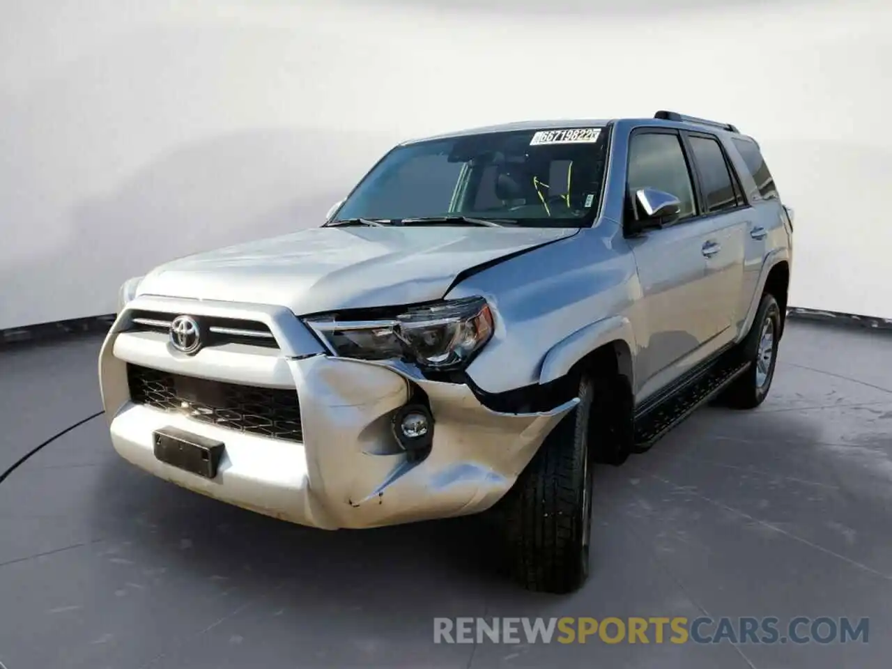 1 Photograph of a damaged car JTENU5JR4N6004458 TOYOTA 4RUNNER 2022