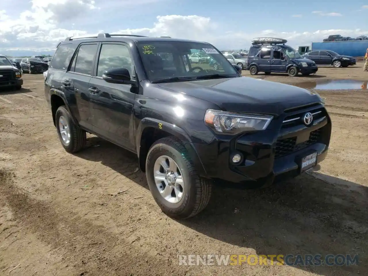 1 Photograph of a damaged car JTENU5JR5N6036321 TOYOTA 4RUNNER 2022