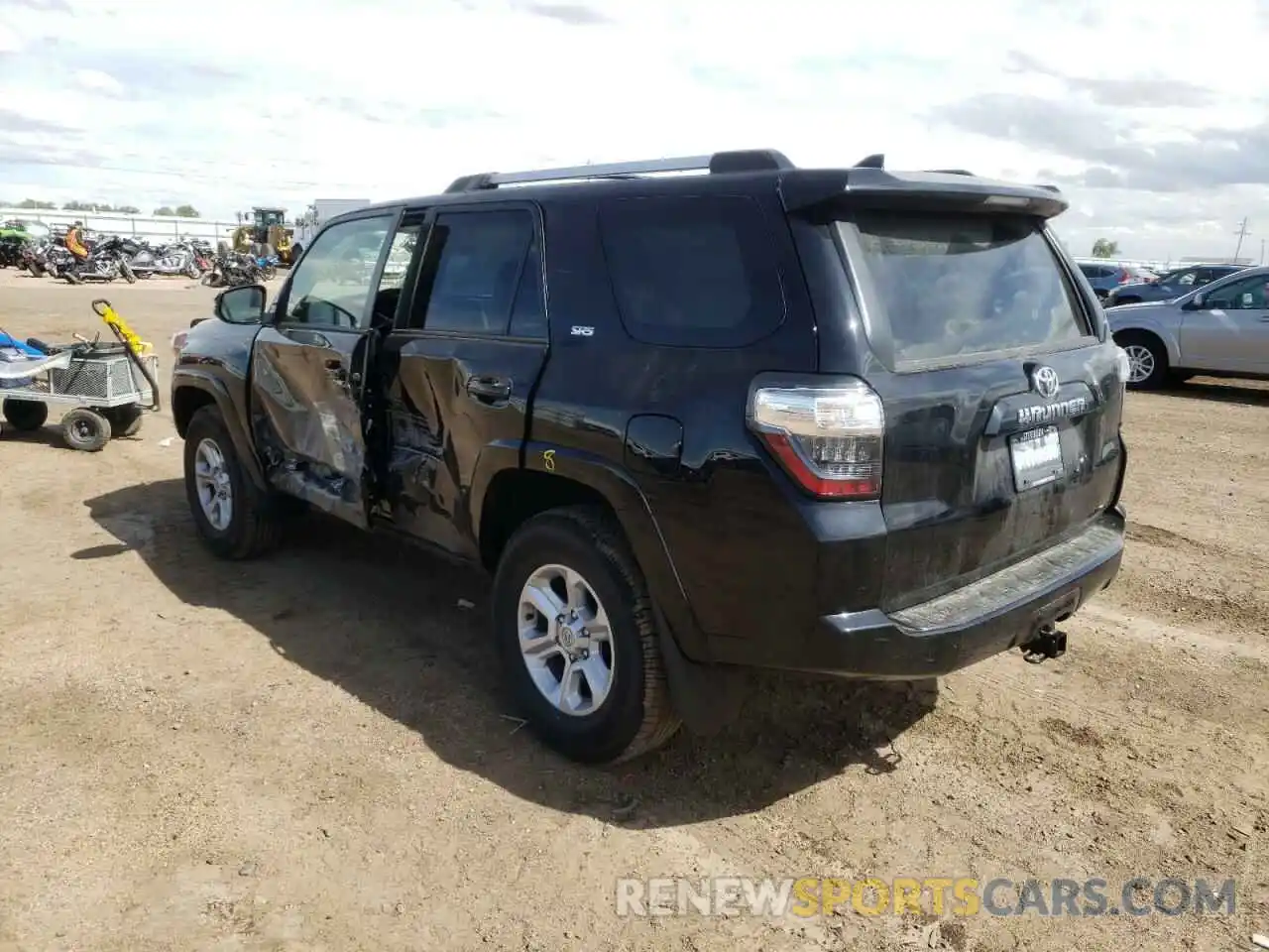 3 Photograph of a damaged car JTENU5JR5N6036321 TOYOTA 4RUNNER 2022