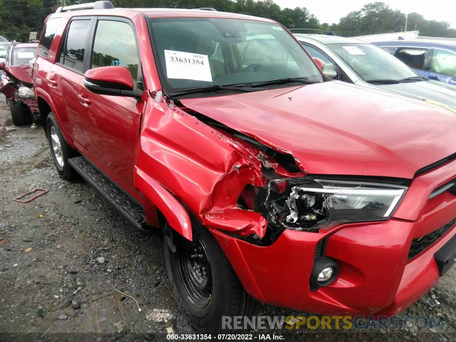 6 Photograph of a damaged car JTENU5JR6N6020726 TOYOTA 4RUNNER 2022