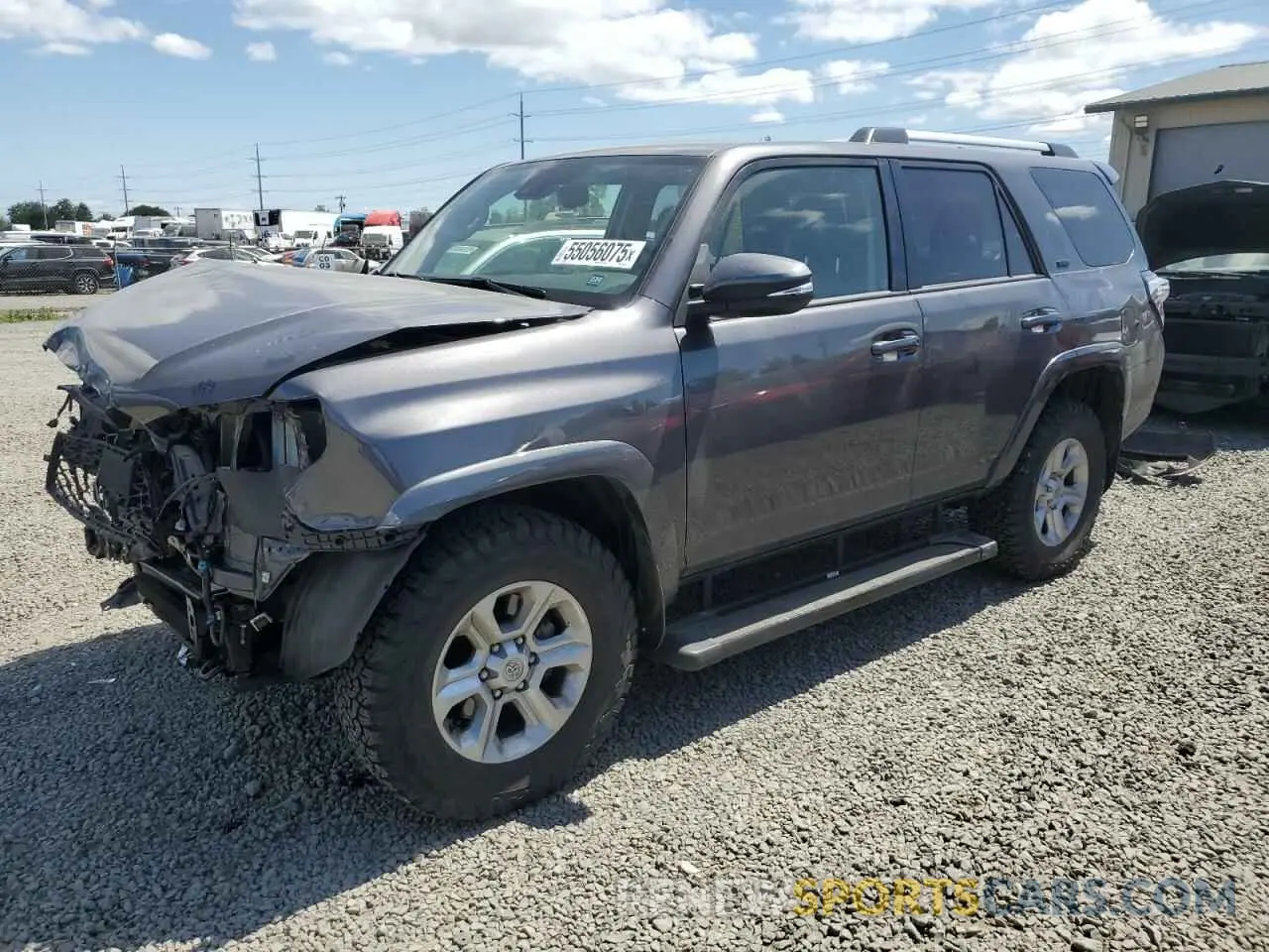 1 Photograph of a damaged car JTENU5JR6N6032486 TOYOTA 4RUNNER 2022