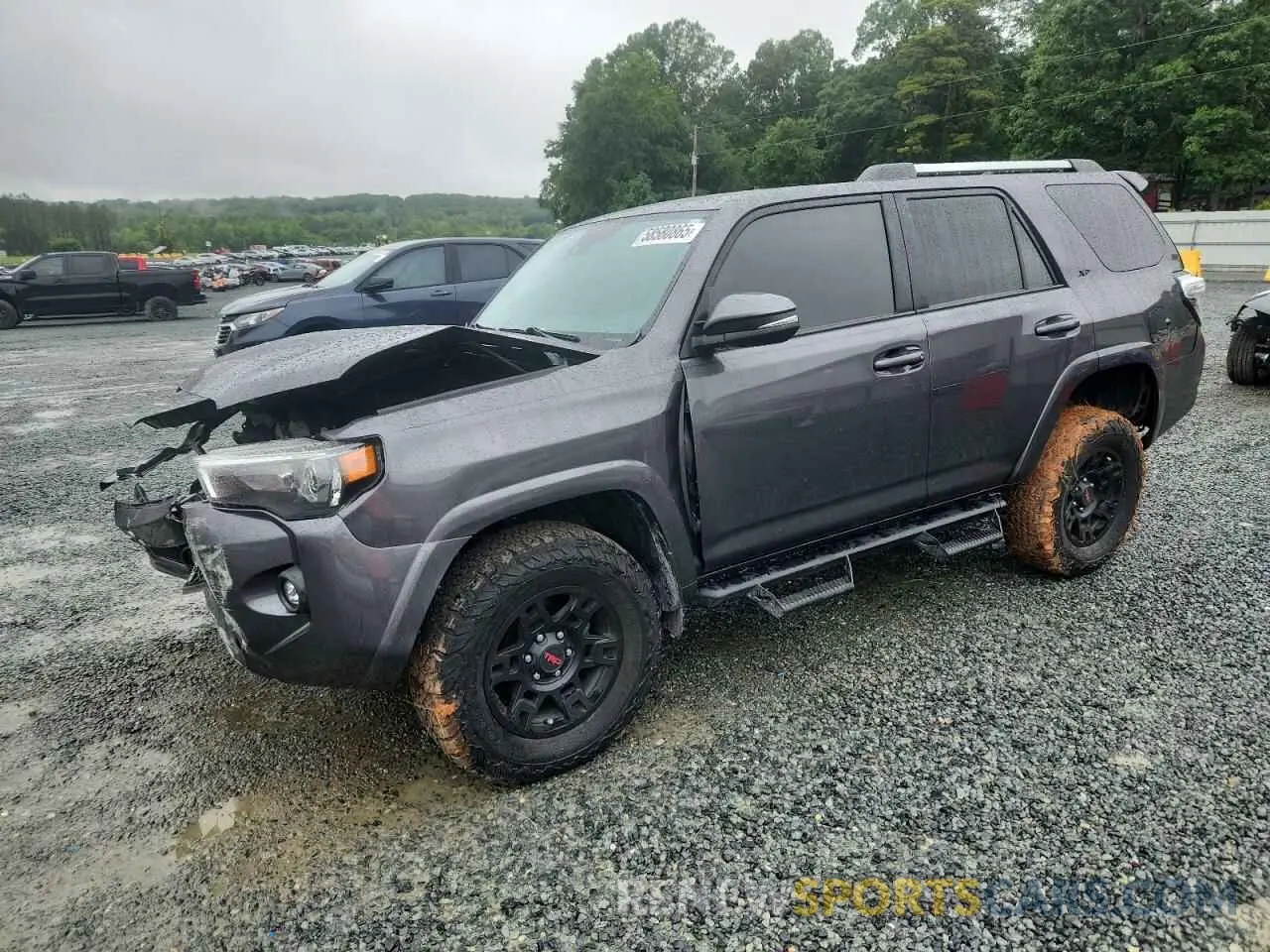 1 Photograph of a damaged car JTENU5JR7N5978506 TOYOTA 4RUNNER 2022