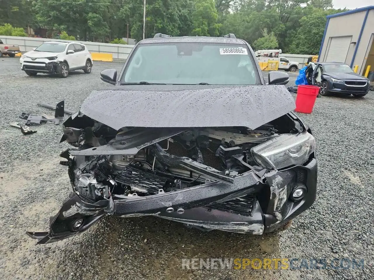 5 Photograph of a damaged car JTENU5JR7N5978506 TOYOTA 4RUNNER 2022