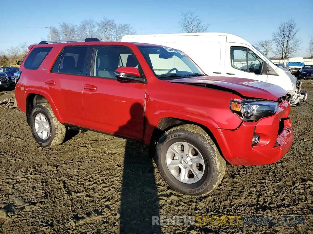 4 Photograph of a damaged car JTENU5JR8N6086176 TOYOTA 4RUNNER 2022