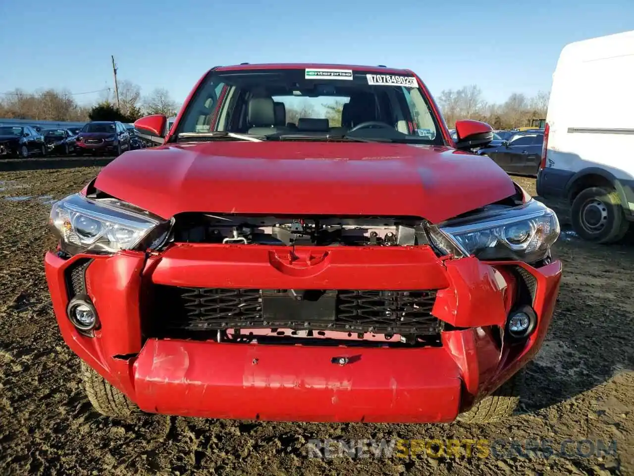 5 Photograph of a damaged car JTENU5JR8N6086176 TOYOTA 4RUNNER 2022