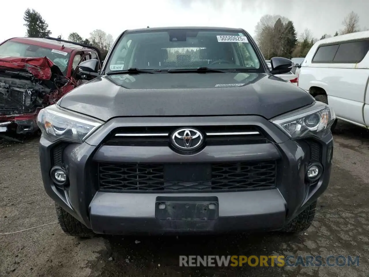 5 Photograph of a damaged car JTENU5JR9N5986526 TOYOTA 4RUNNER 2022