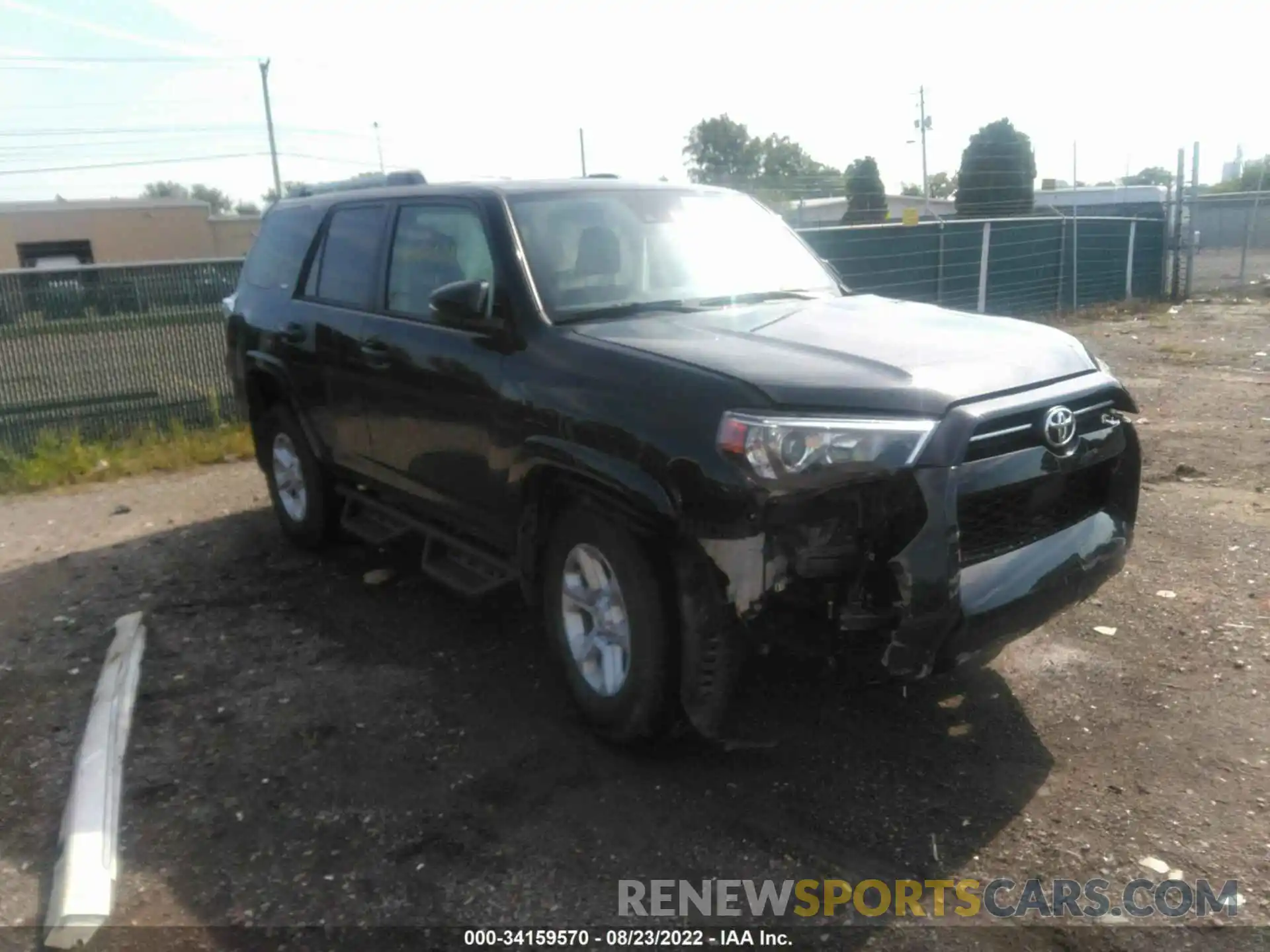 1 Photograph of a damaged car JTENU5JR9N5994304 TOYOTA 4RUNNER 2022