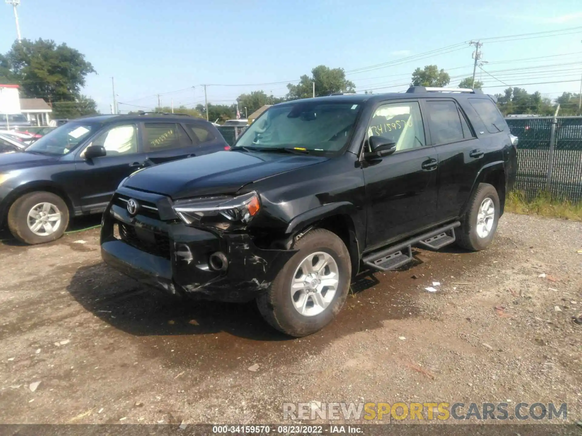 2 Photograph of a damaged car JTENU5JR9N5994304 TOYOTA 4RUNNER 2022