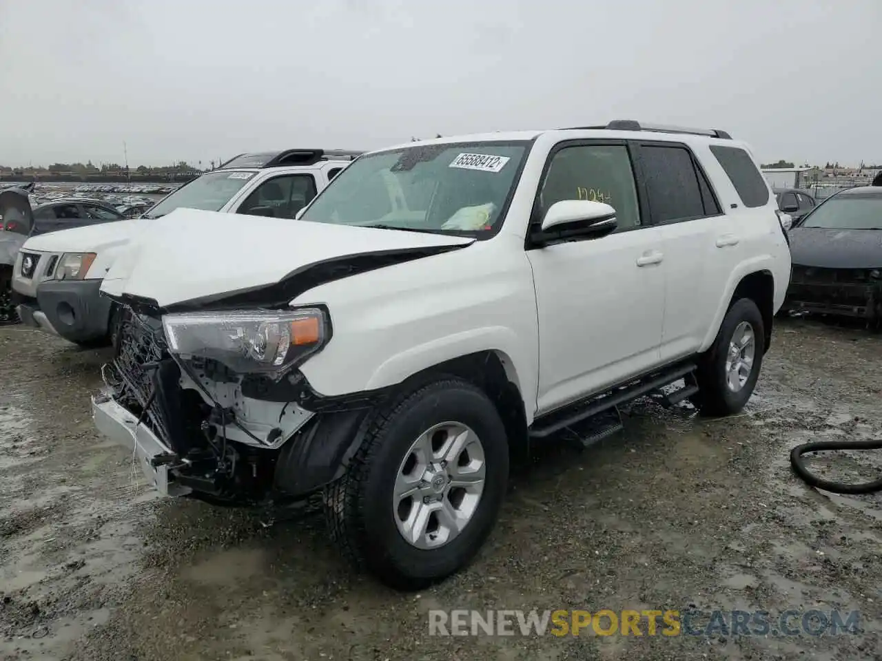 2 Photograph of a damaged car JTENU5JR9N6045054 TOYOTA 4RUNNER 2022