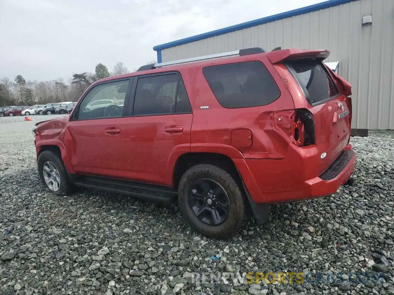 2 Photograph of a damaged car JTENU5JR9N6063764 TOYOTA 4RUNNER 2022