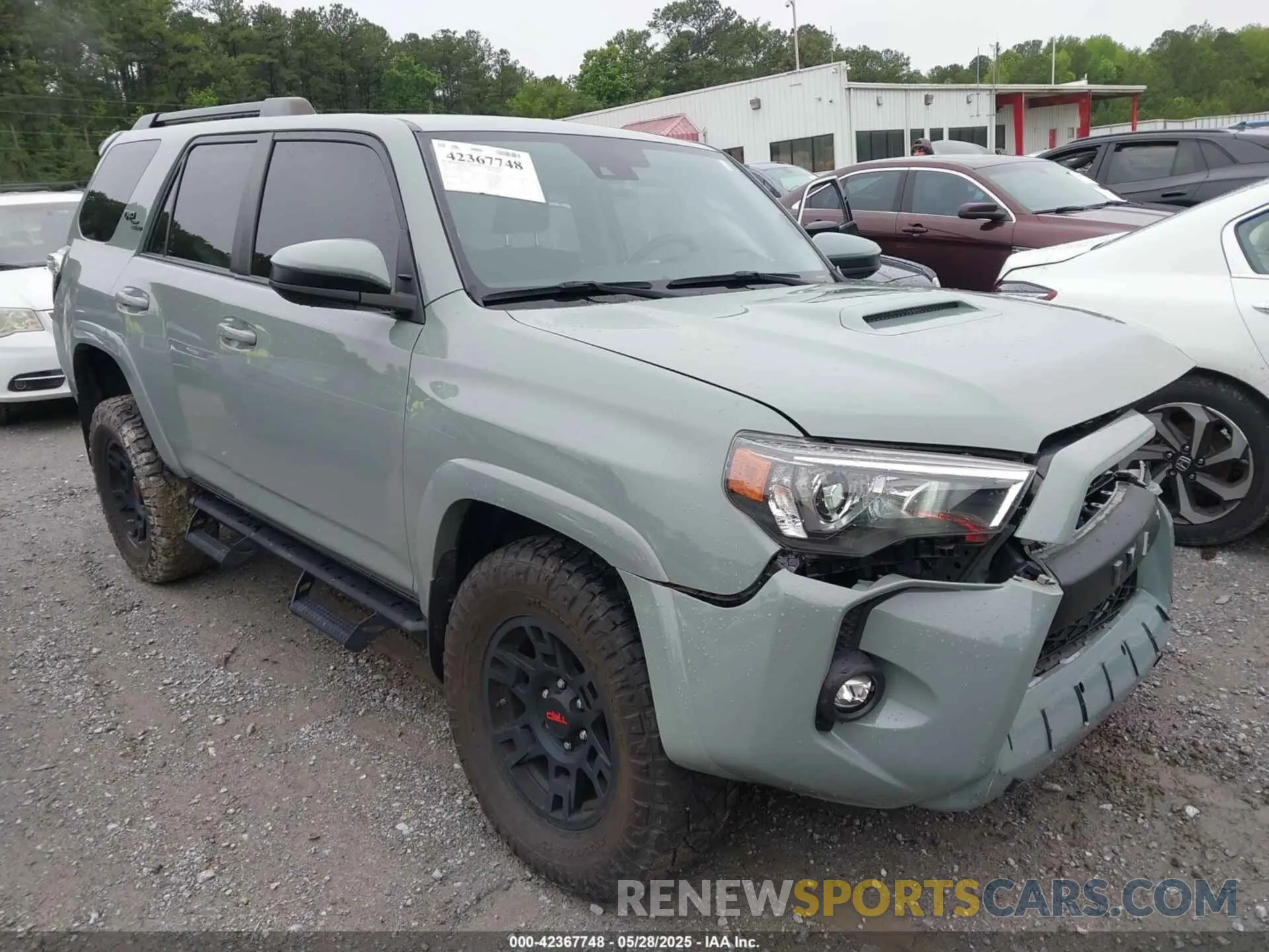 1 Photograph of a damaged car JTEPU5JR0N6047798 TOYOTA 4RUNNER 2022