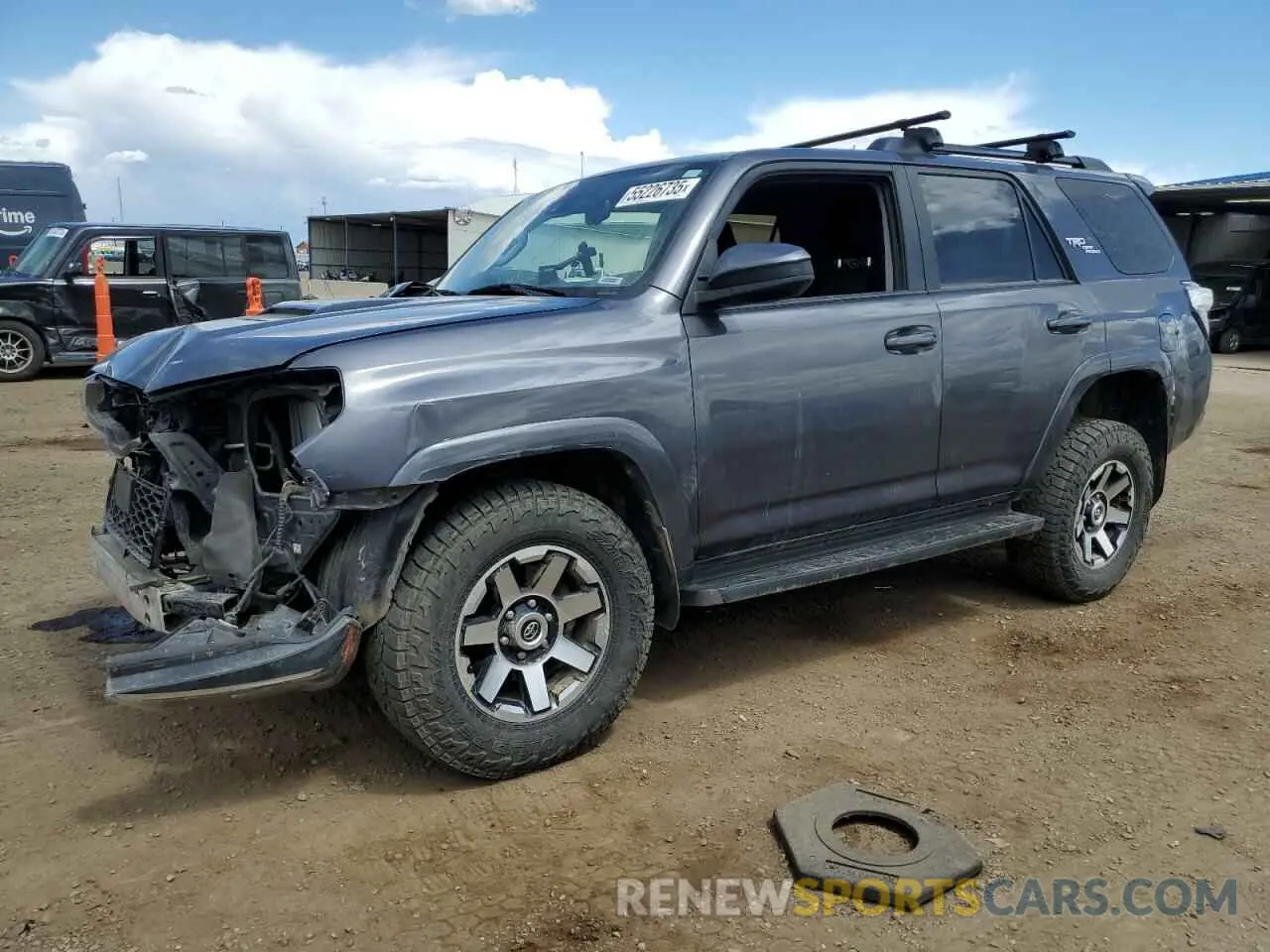 1 Photograph of a damaged car JTEPU5JR1N6008136 TOYOTA 4RUNNER 2022