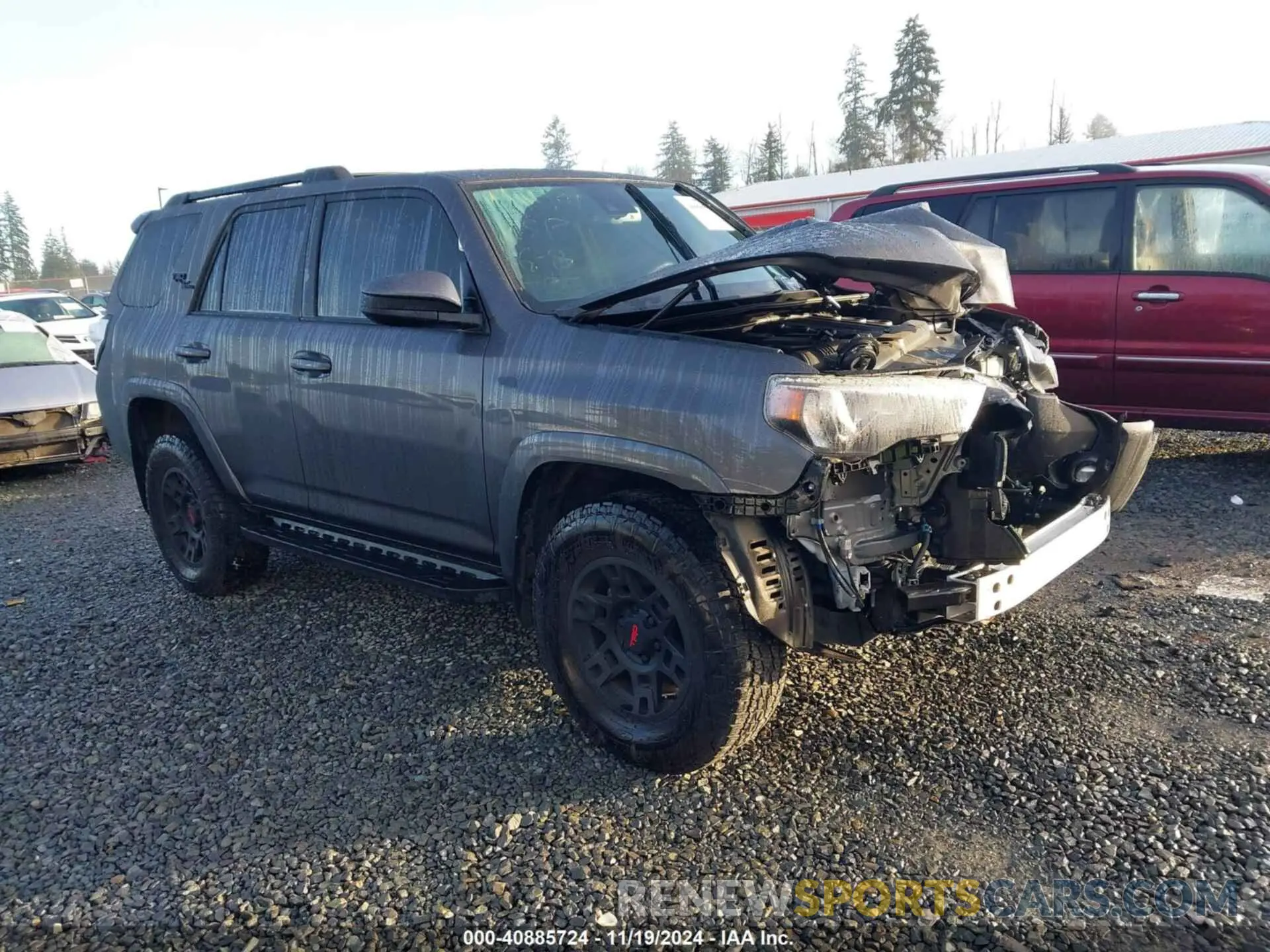 1 Photograph of a damaged car JTEPU5JR4N6082697 TOYOTA 4RUNNER 2022