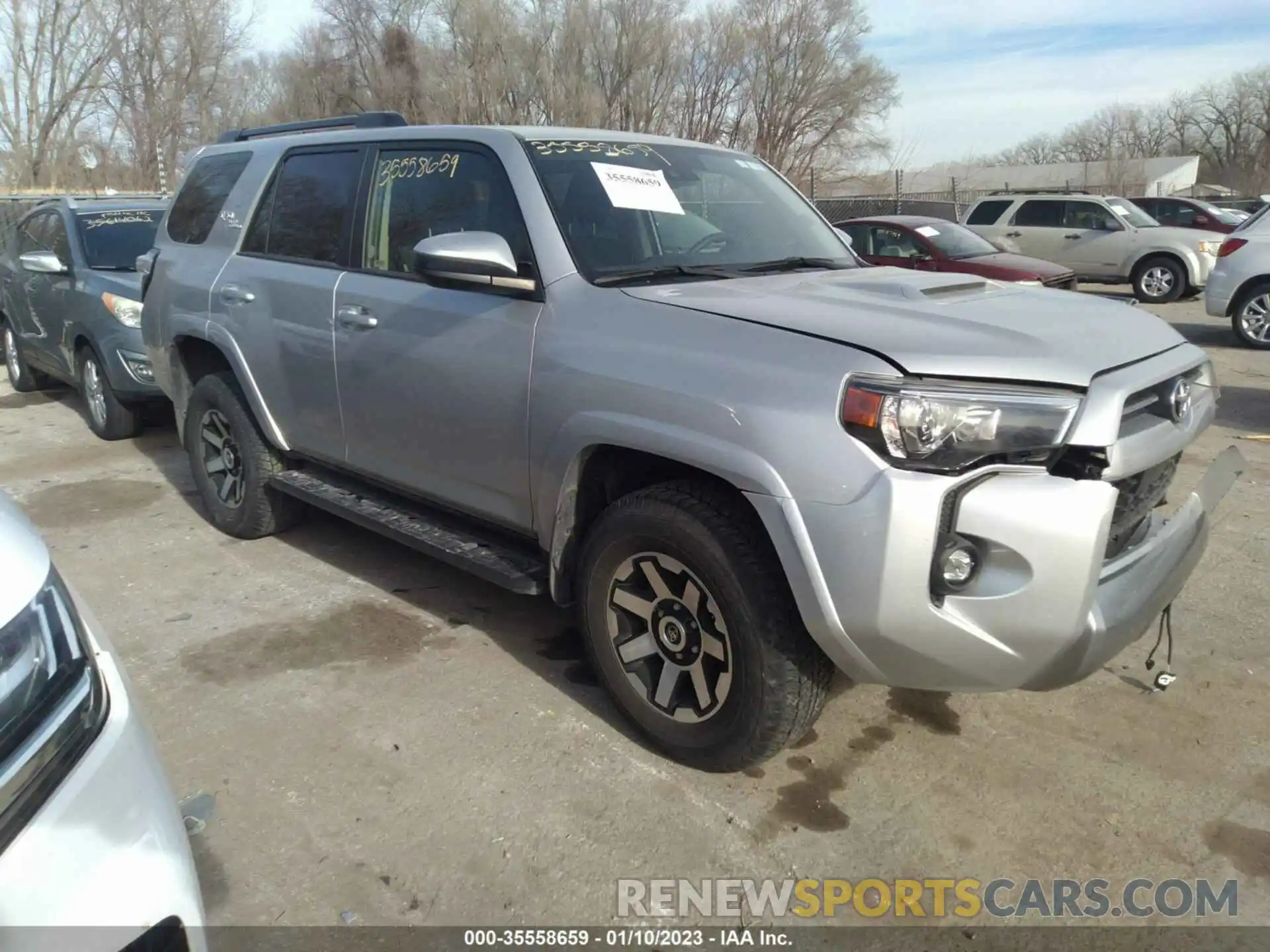 1 Photograph of a damaged car JTEPU5JR5N6009791 TOYOTA 4RUNNER 2022