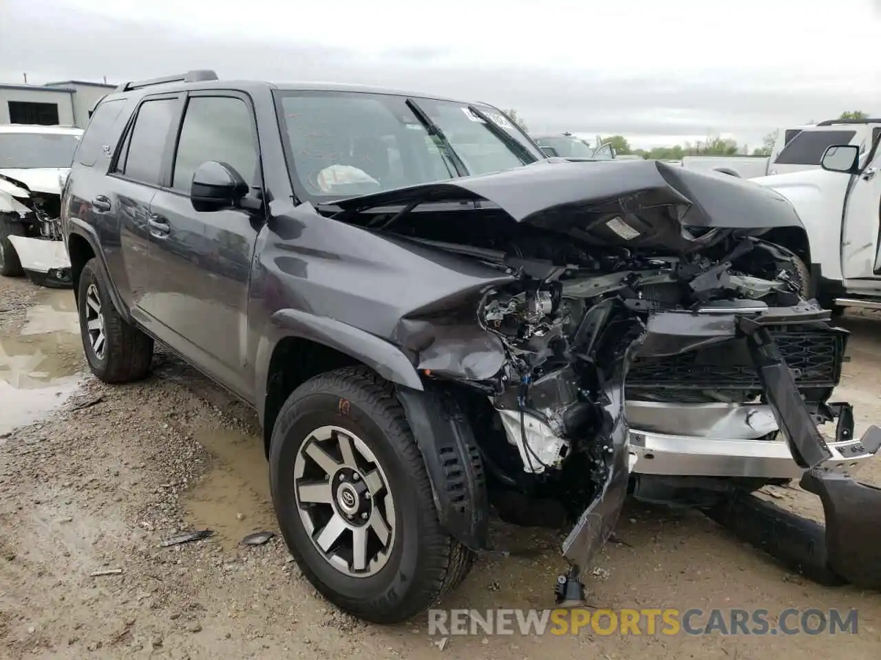 1 Photograph of a damaged car JTEPU5JR7N6032036 TOYOTA 4RUNNER 2022