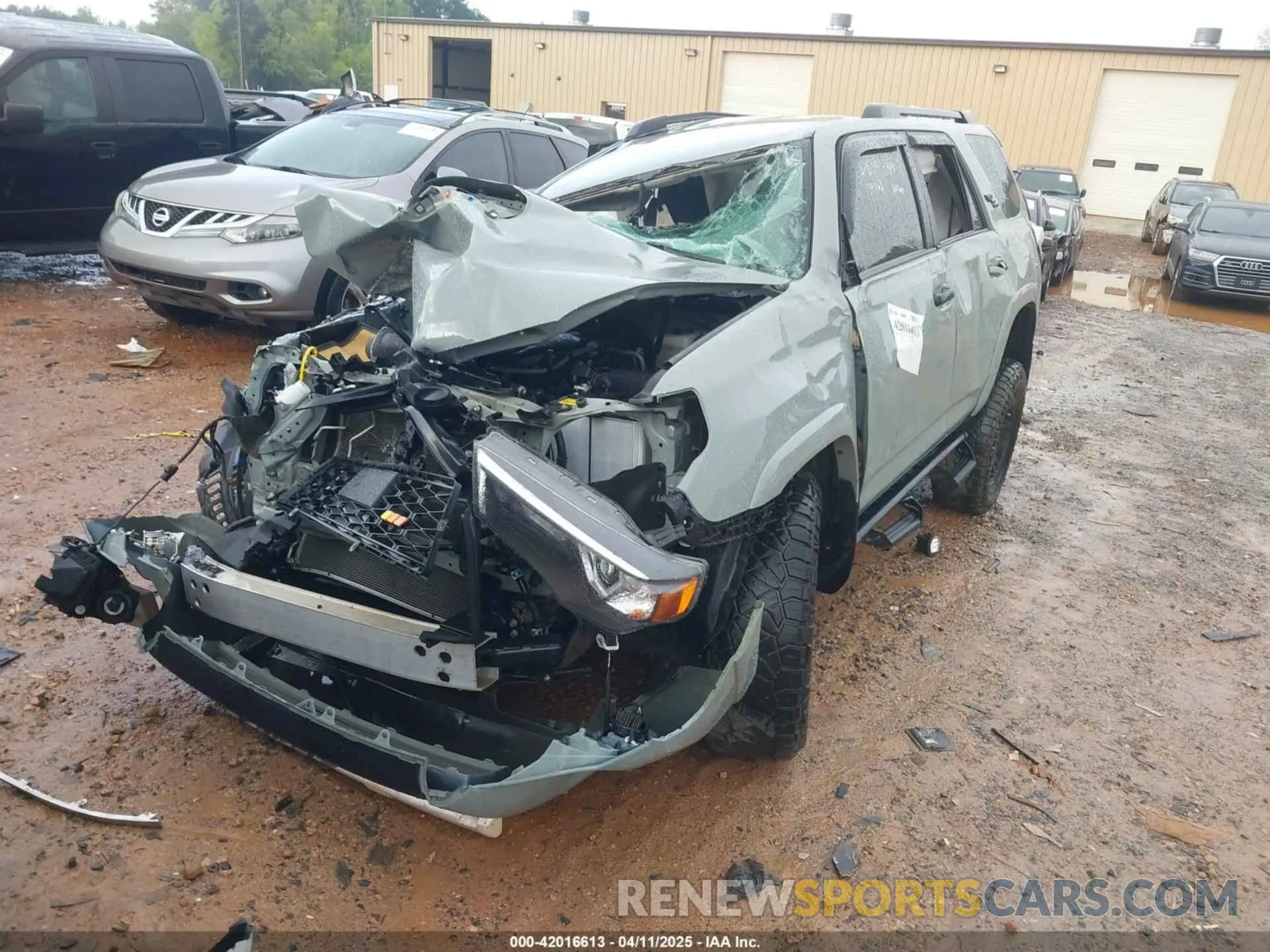 2 Photograph of a damaged car JTEPU5JR8N6003449 TOYOTA 4RUNNER 2022