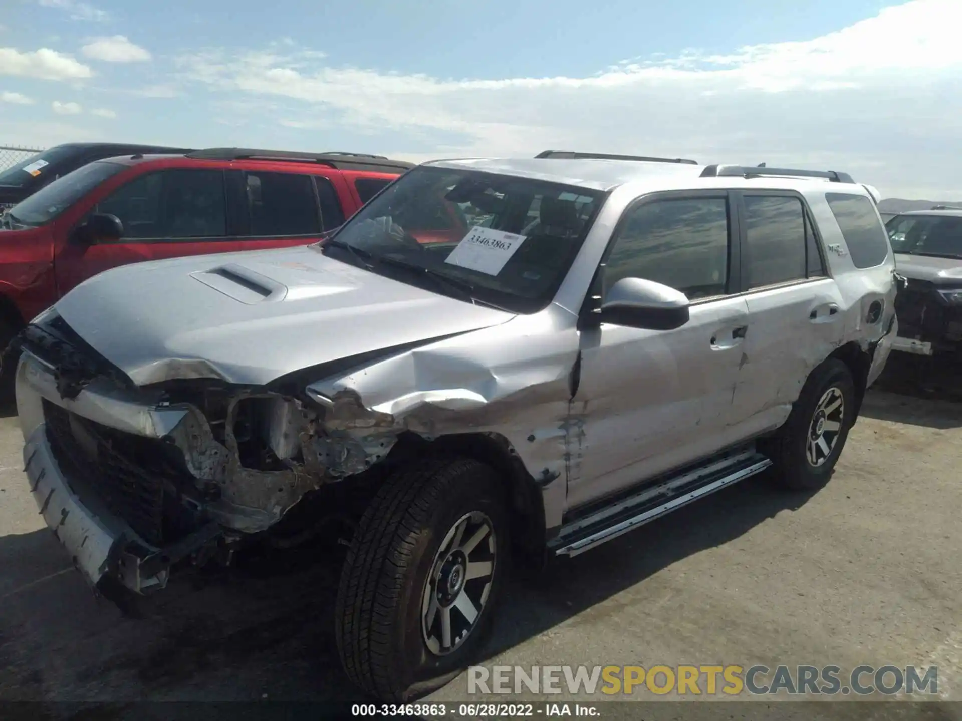 6 Photograph of a damaged car JTEPU5JR9N6005498 TOYOTA 4RUNNER 2022