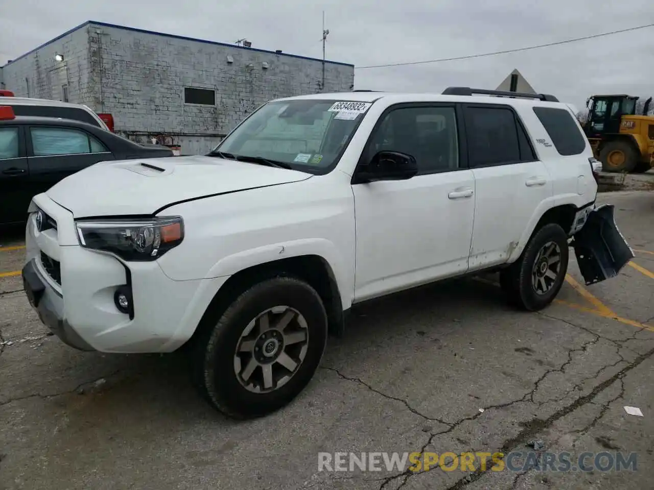 1 Photograph of a damaged car JTEPU5JRXN6019197 TOYOTA 4RUNNER 2022