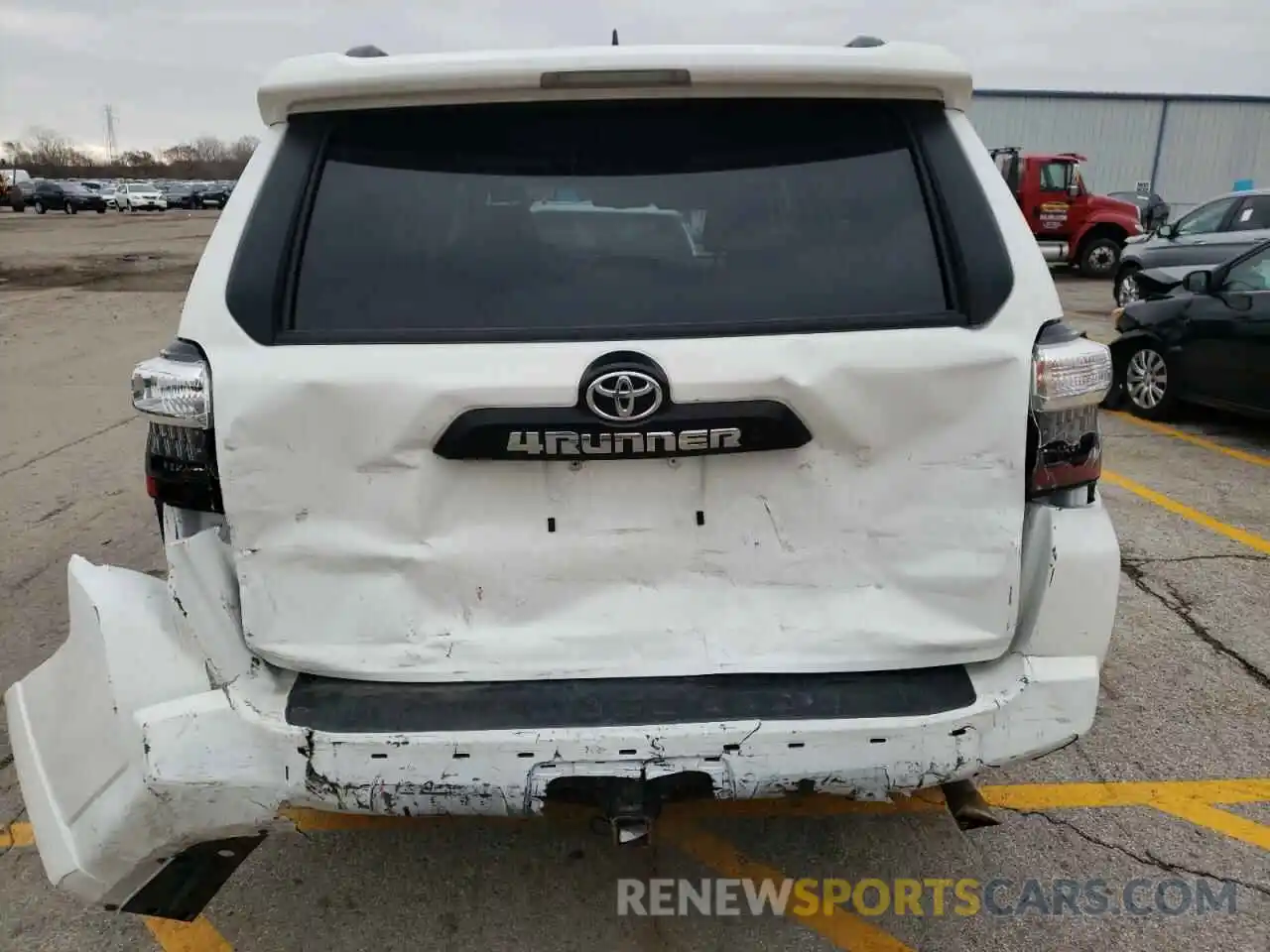 6 Photograph of a damaged car JTEPU5JRXN6019197 TOYOTA 4RUNNER 2022