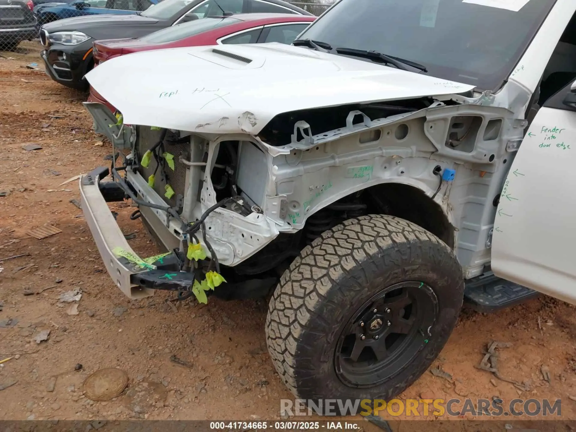6 Photograph of a damaged car JTEPU5JRXN6042348 TOYOTA 4RUNNER 2022